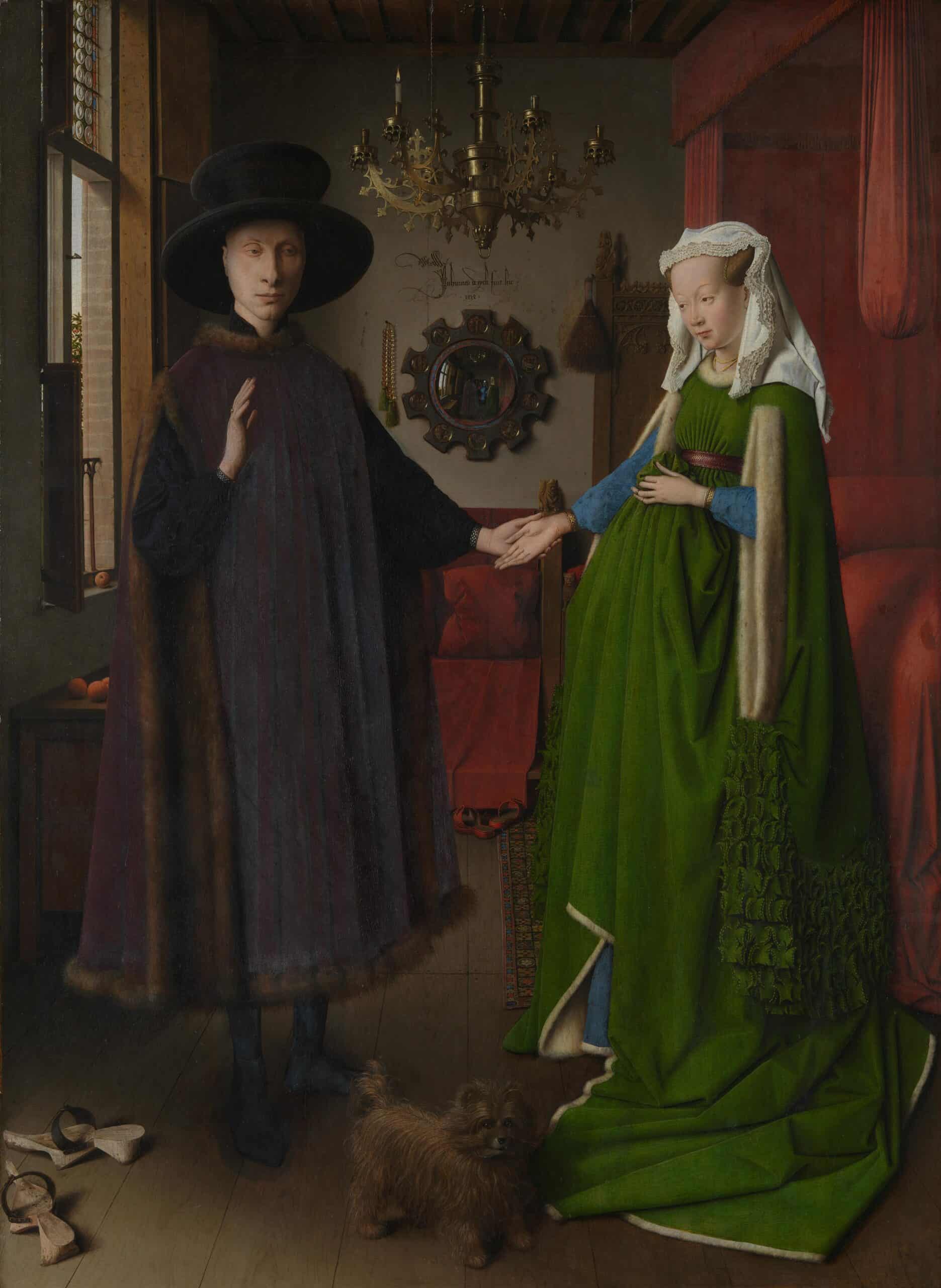 Jan van Eyck’s The Arnolfini Portrait