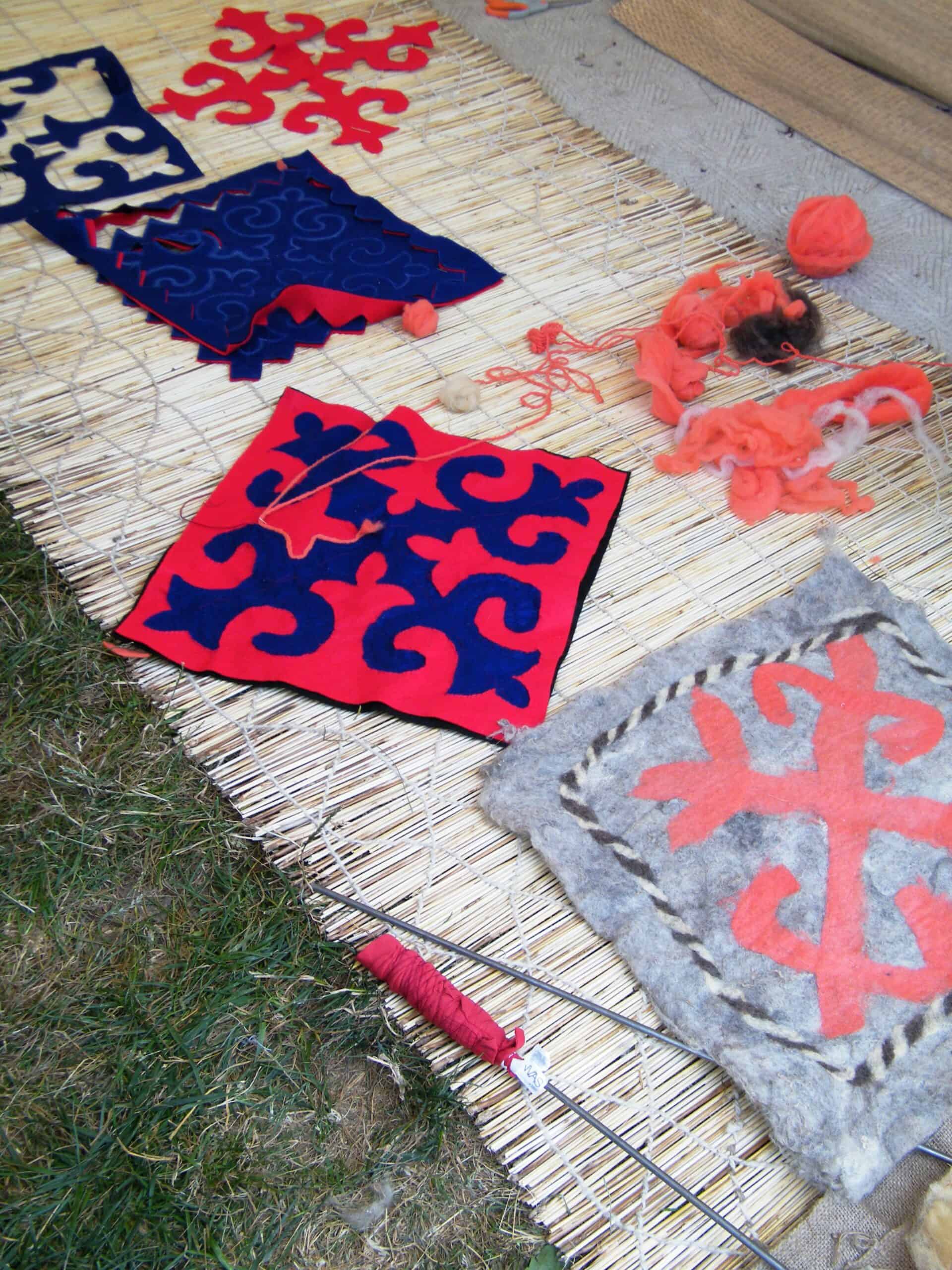 Feltmaking in Kyrgyzstan