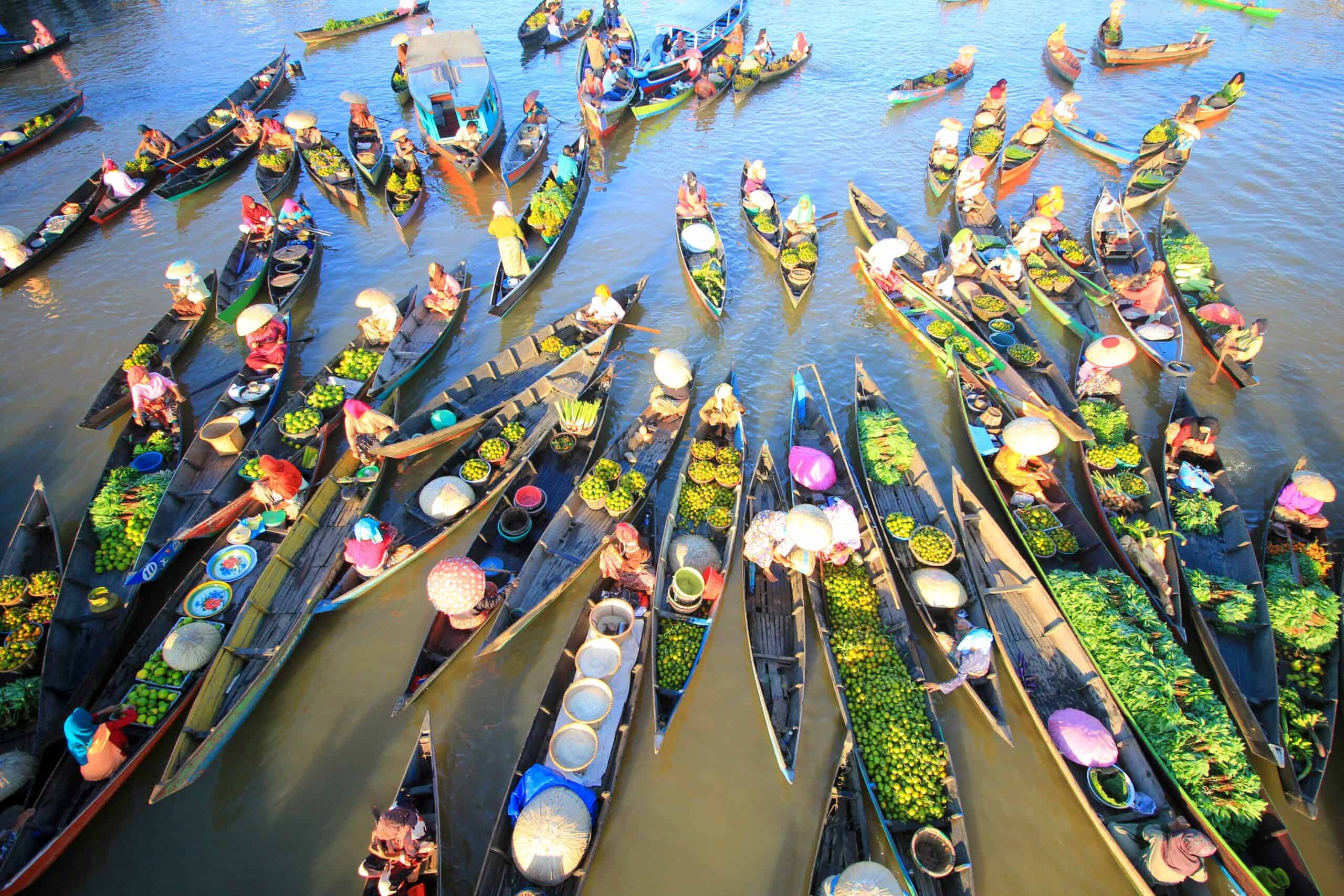 Lok Baintan Floating Market, Indonesia