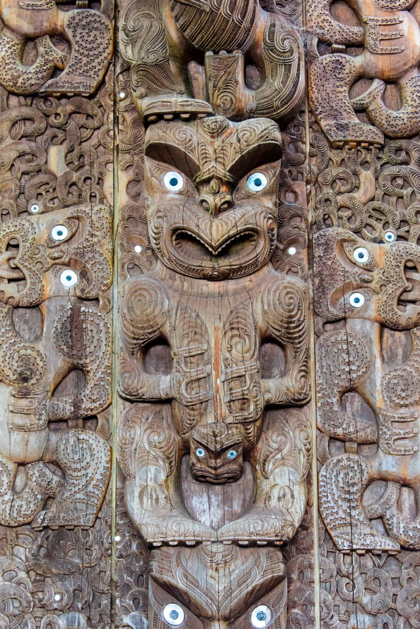 Maori Wood Carvings (New Zealand)