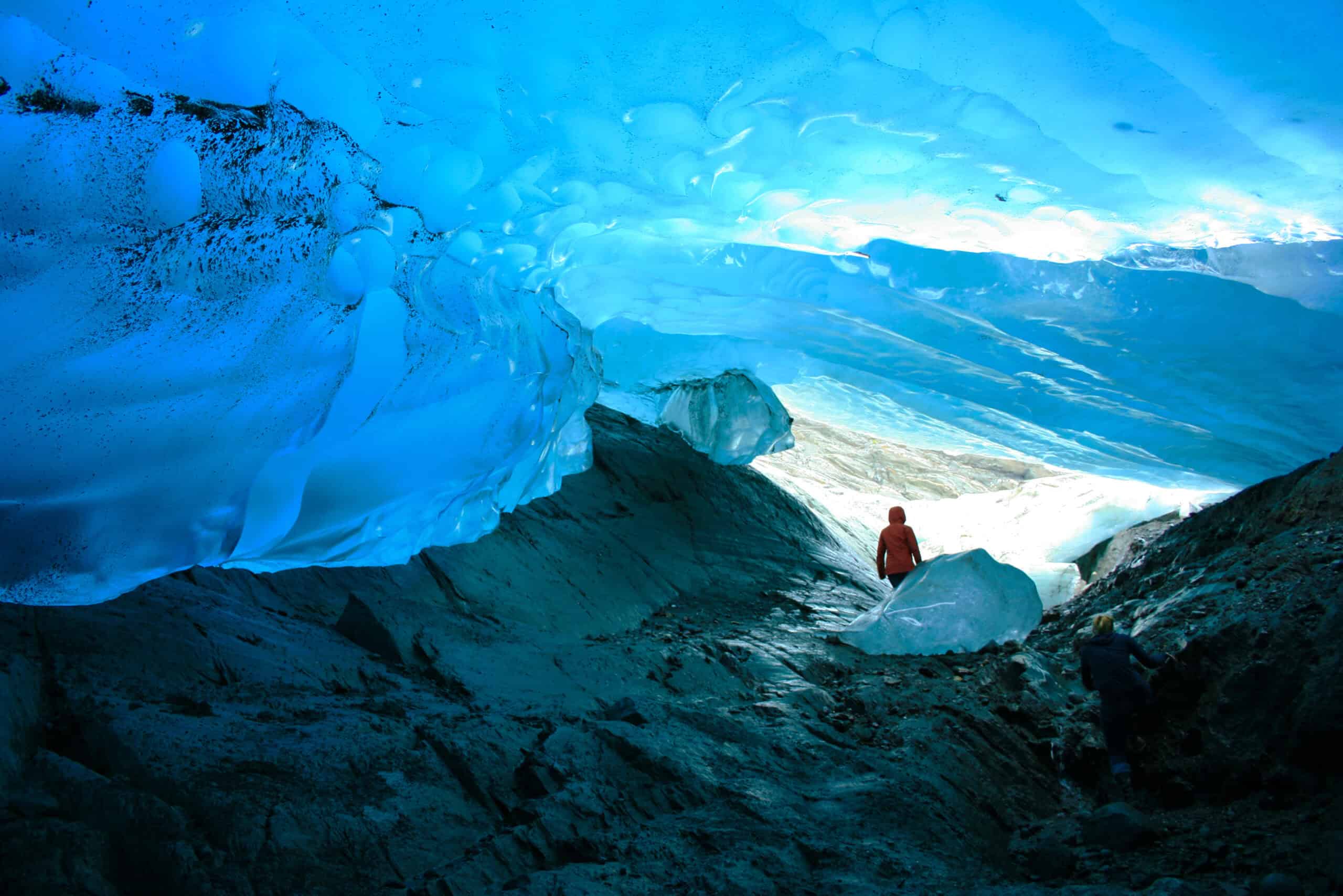 Mendenhall Ice Caves, Alaska, USA