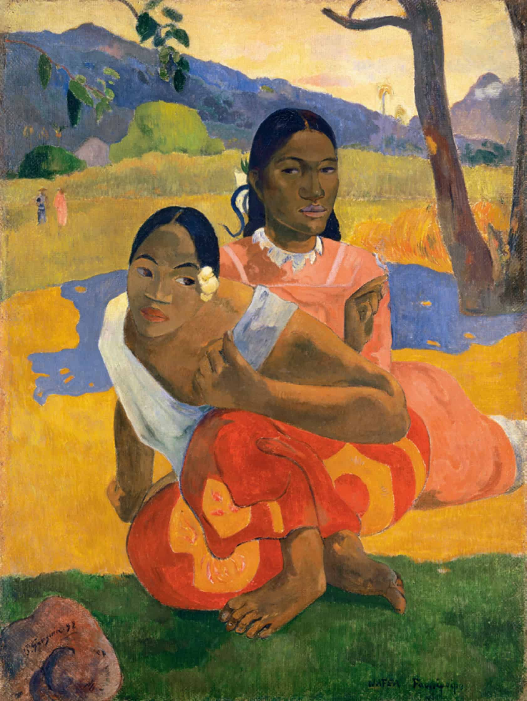 "Nafea Faa Ipoipo (When Will You Marry?)" by Paul Gauguin