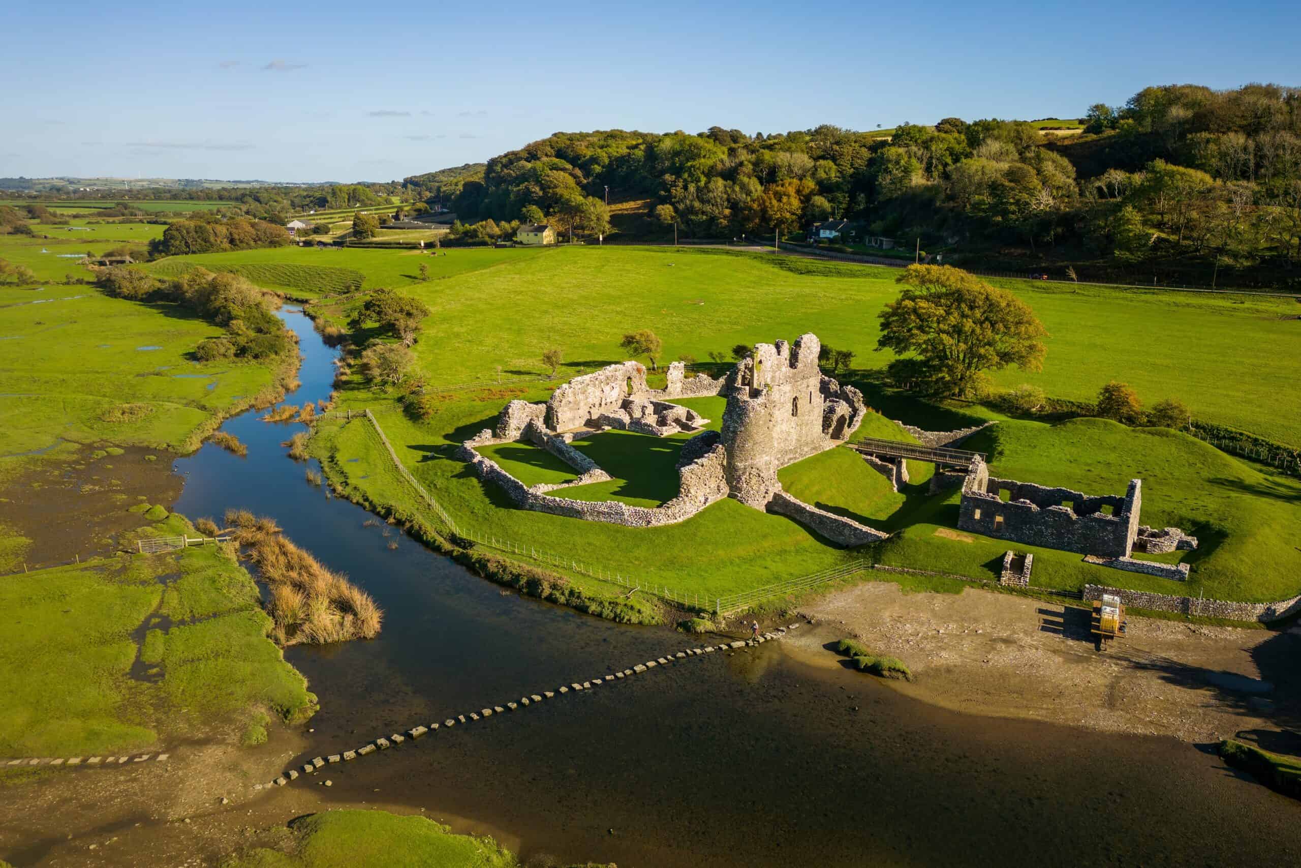 Ogmore Castle, Wales