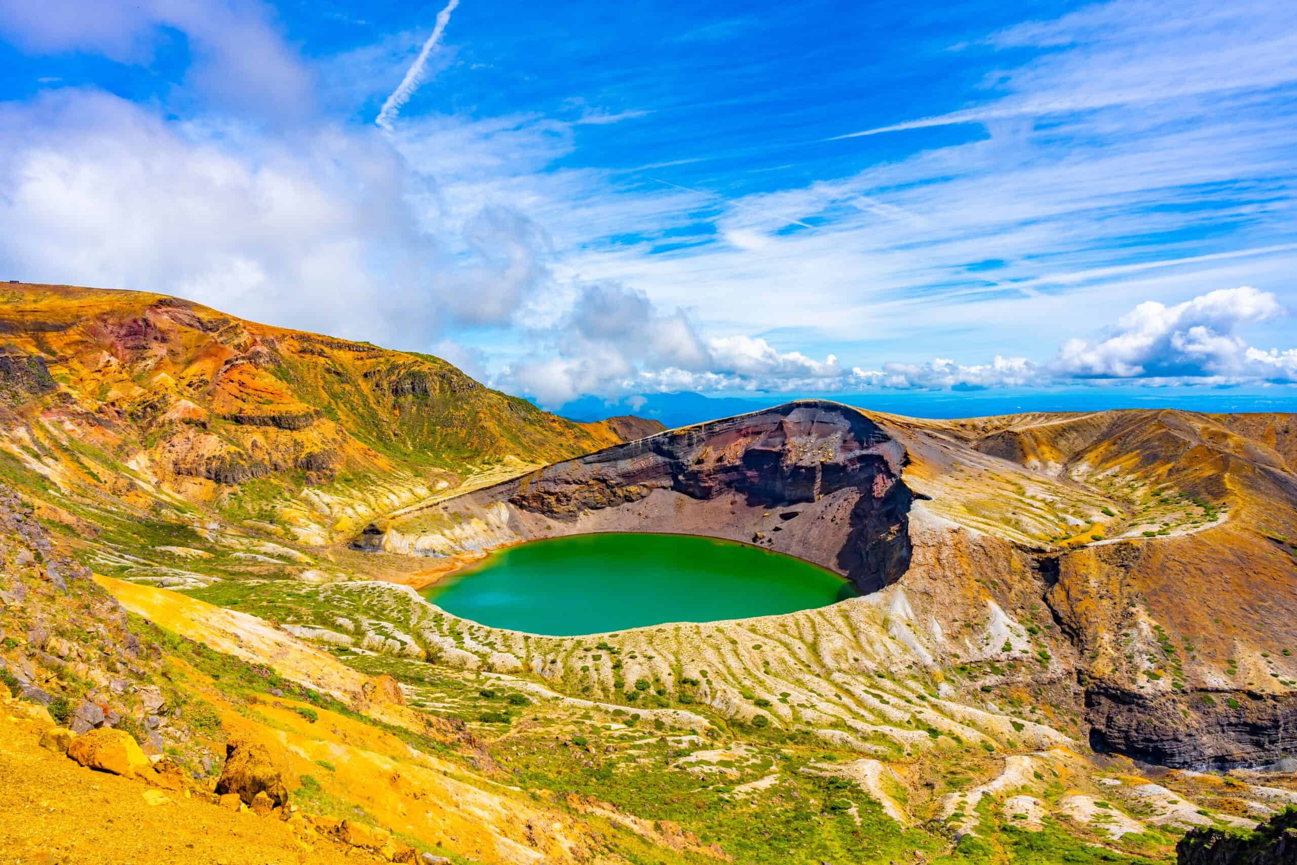 Okama Crater, Japan