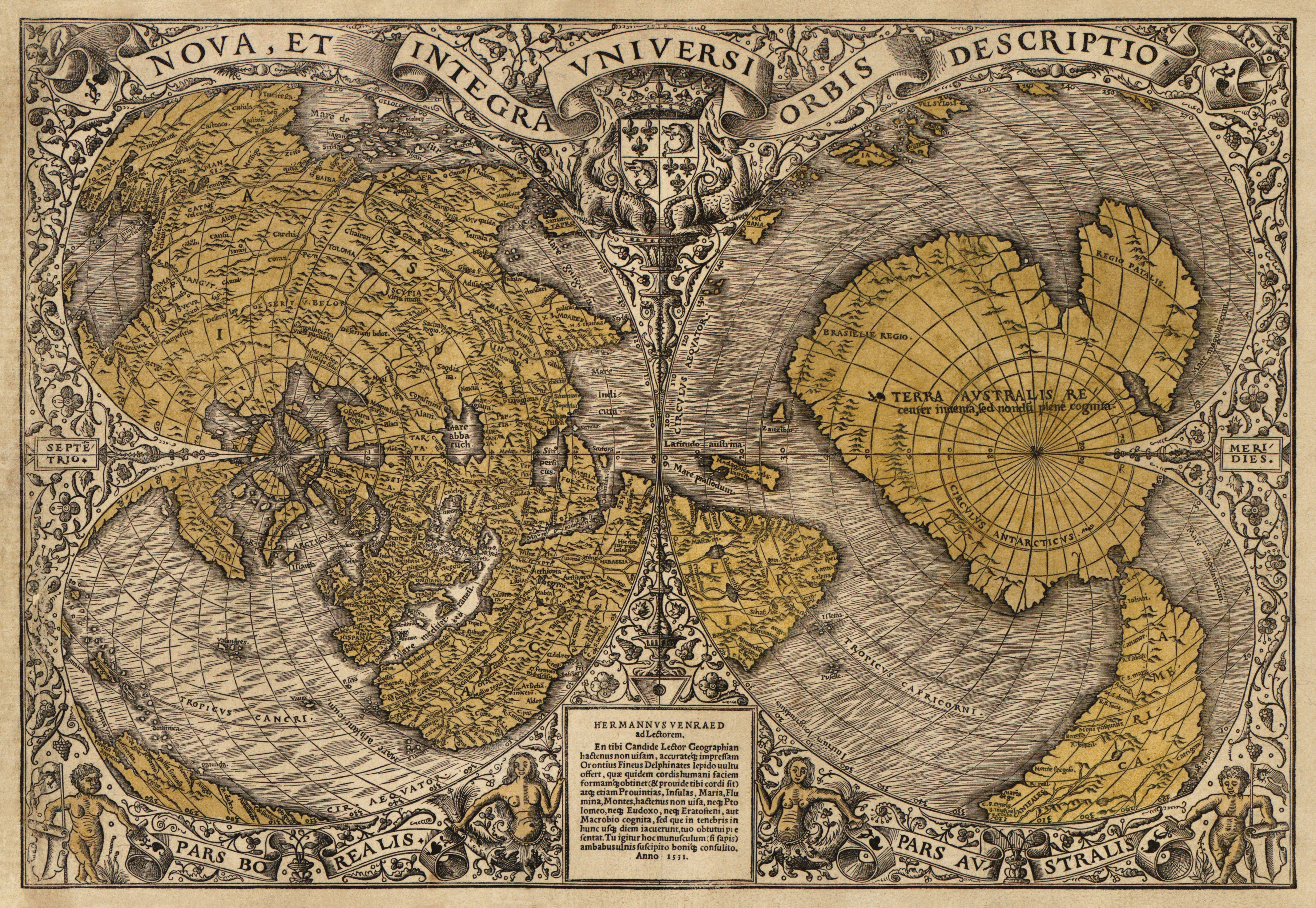 Oronce Finé’s World Map (1531)