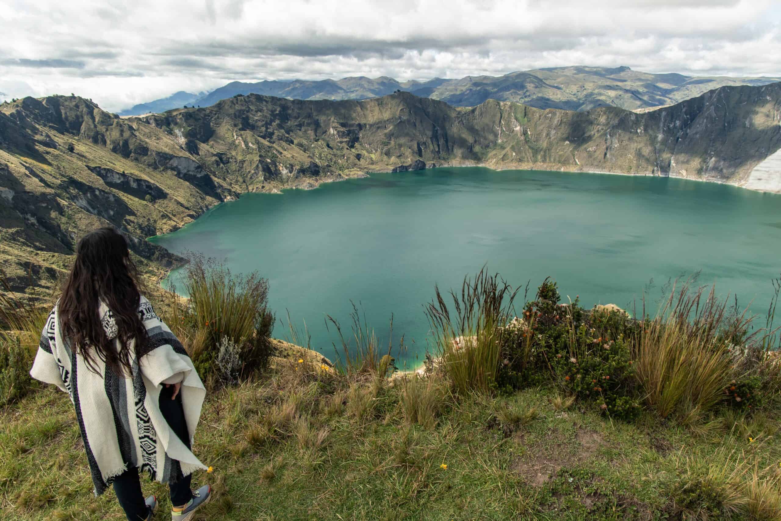 Quilotoa Crater, Ecuador