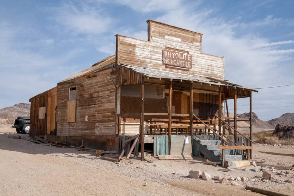 Rhyolite, Nevada, USA