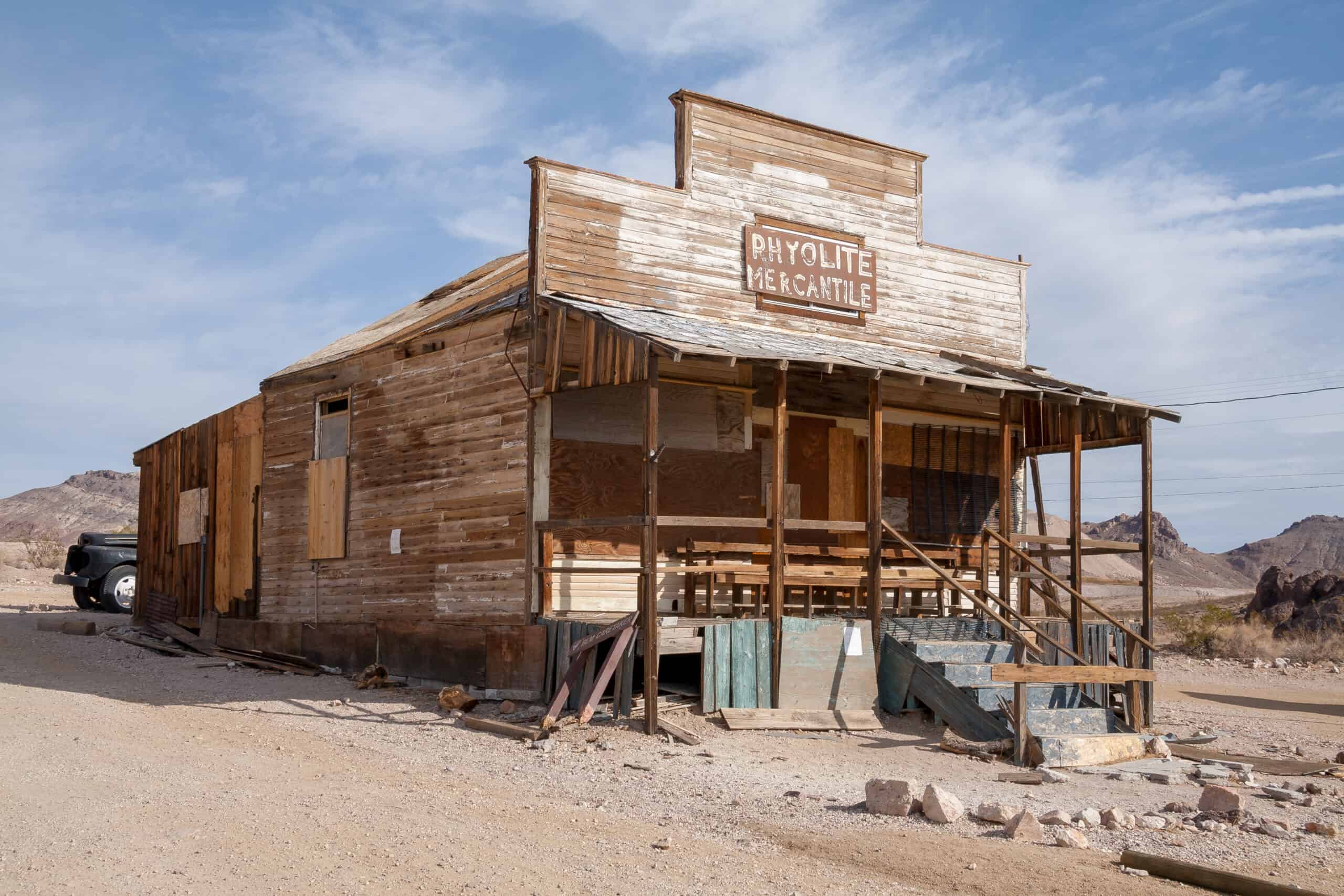 Rhyolite, Nevada, USA