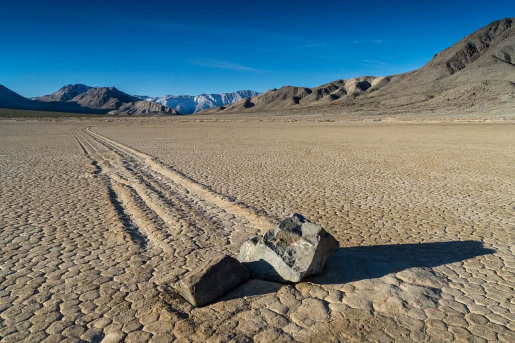 Sailing Stones of Death Valley