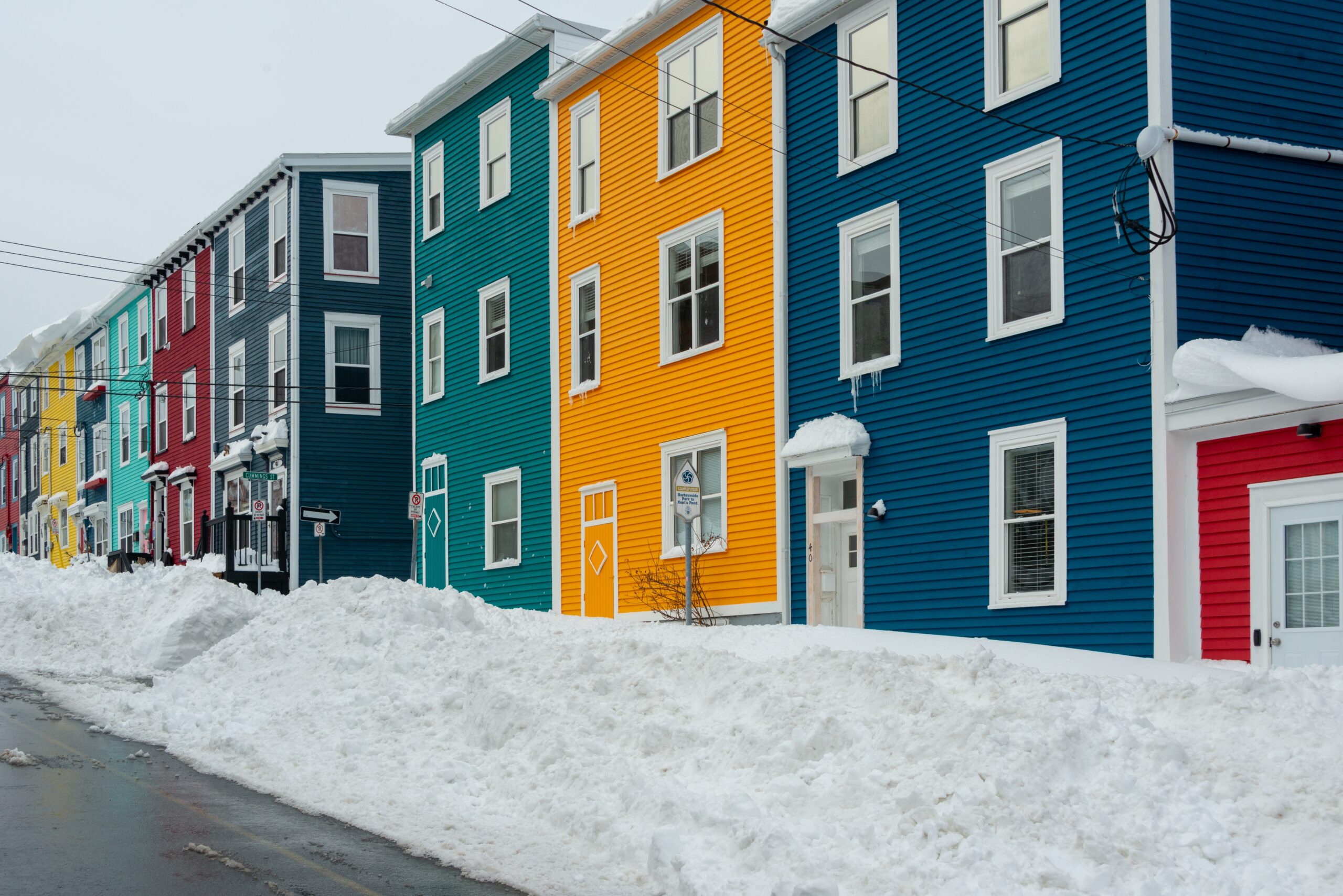 St. John's Jellybean Row Houses