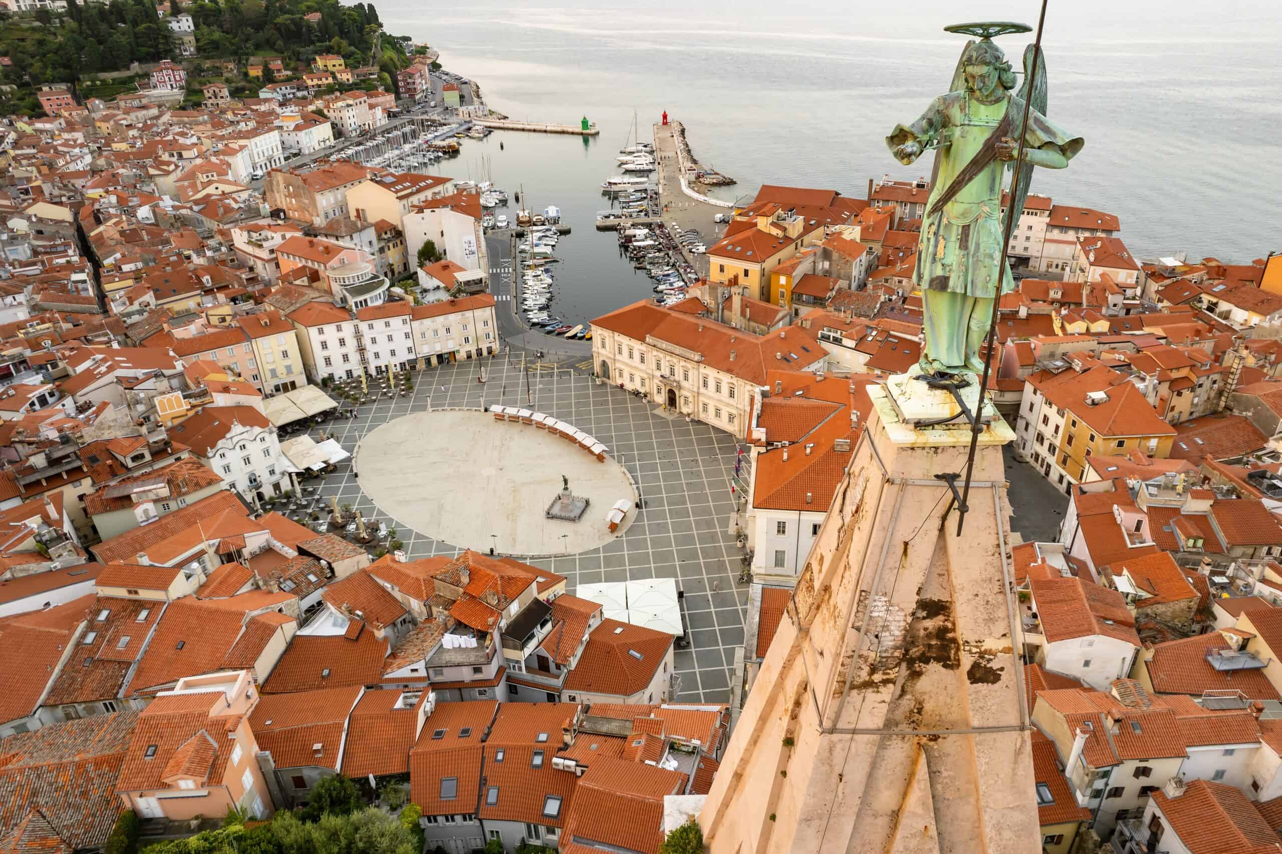 Tartini Square, Piran, Slovenia