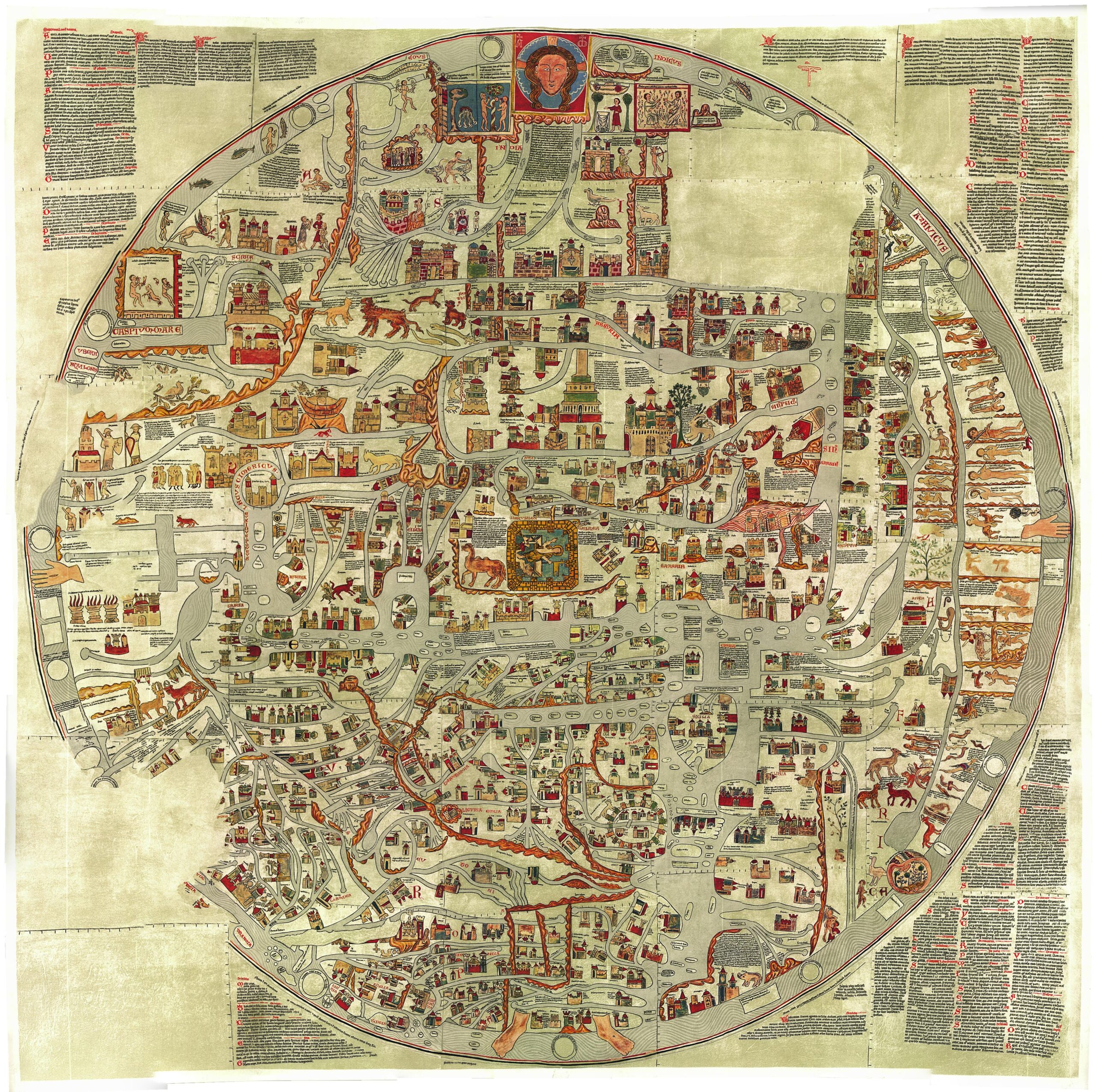 The Ebstorf Map (13th Century)