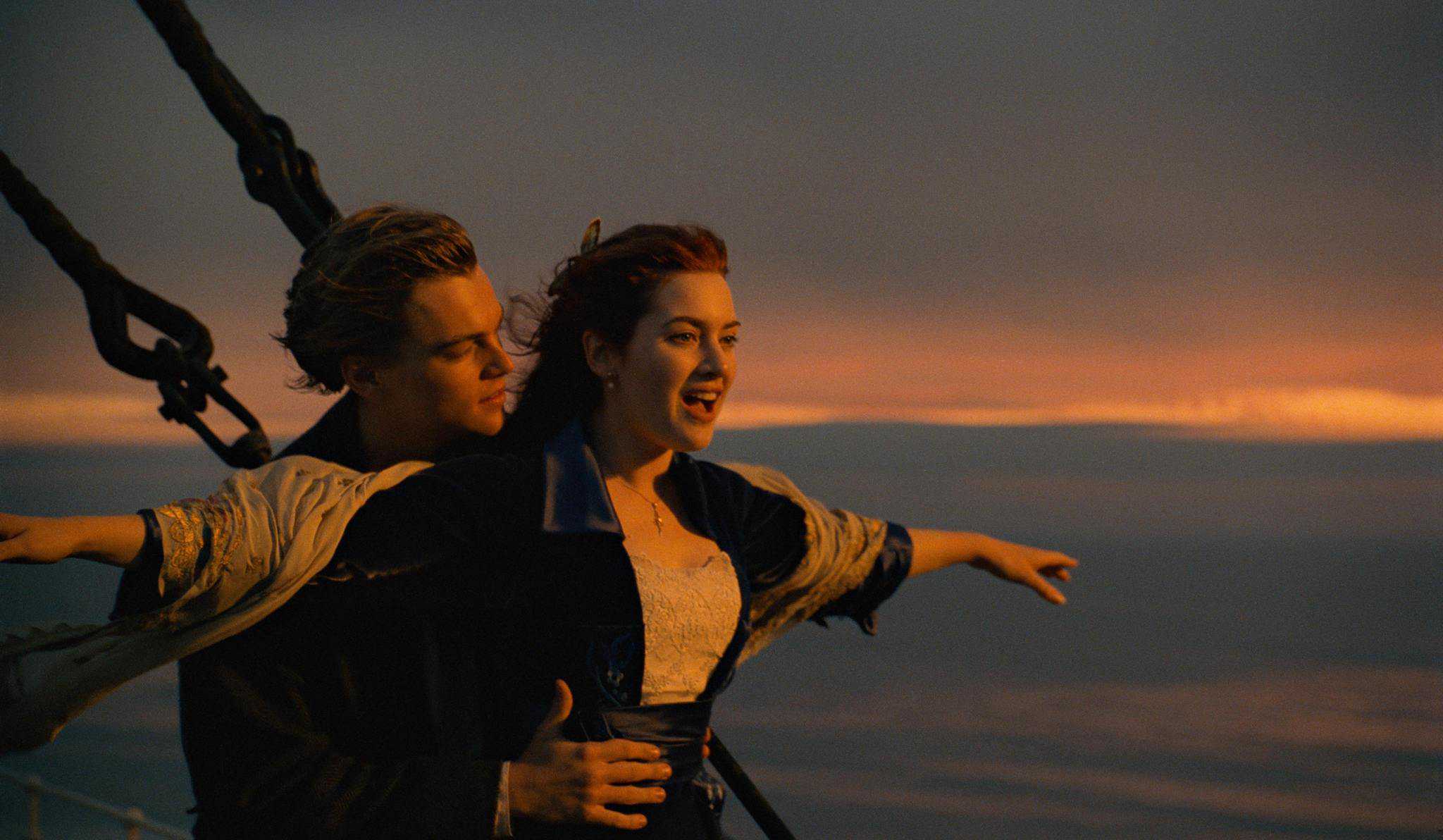 The I’m Flying Scene in Titanic (1997)