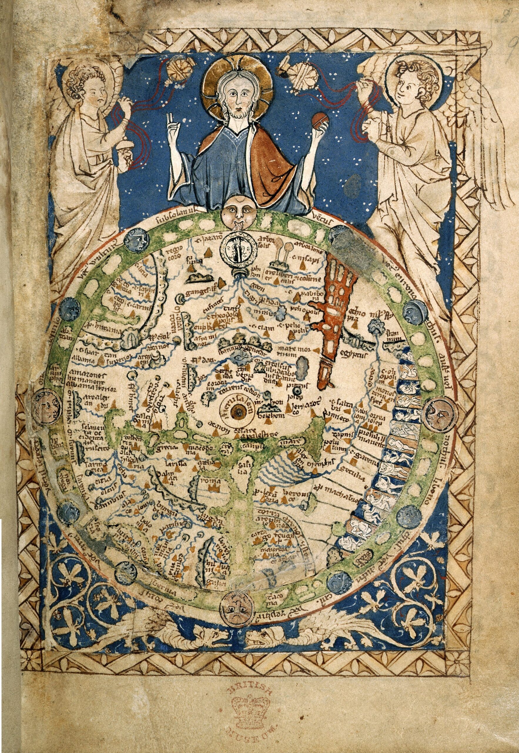 The Psalter World Map (1265)