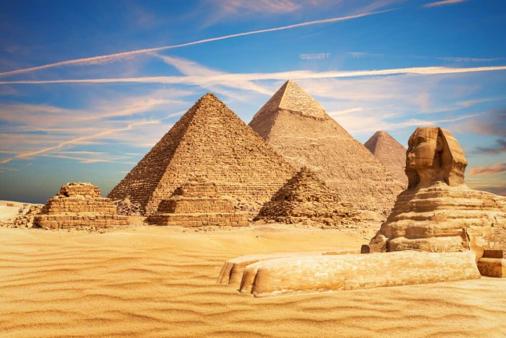 The Pyramids of Giza (Egypt)