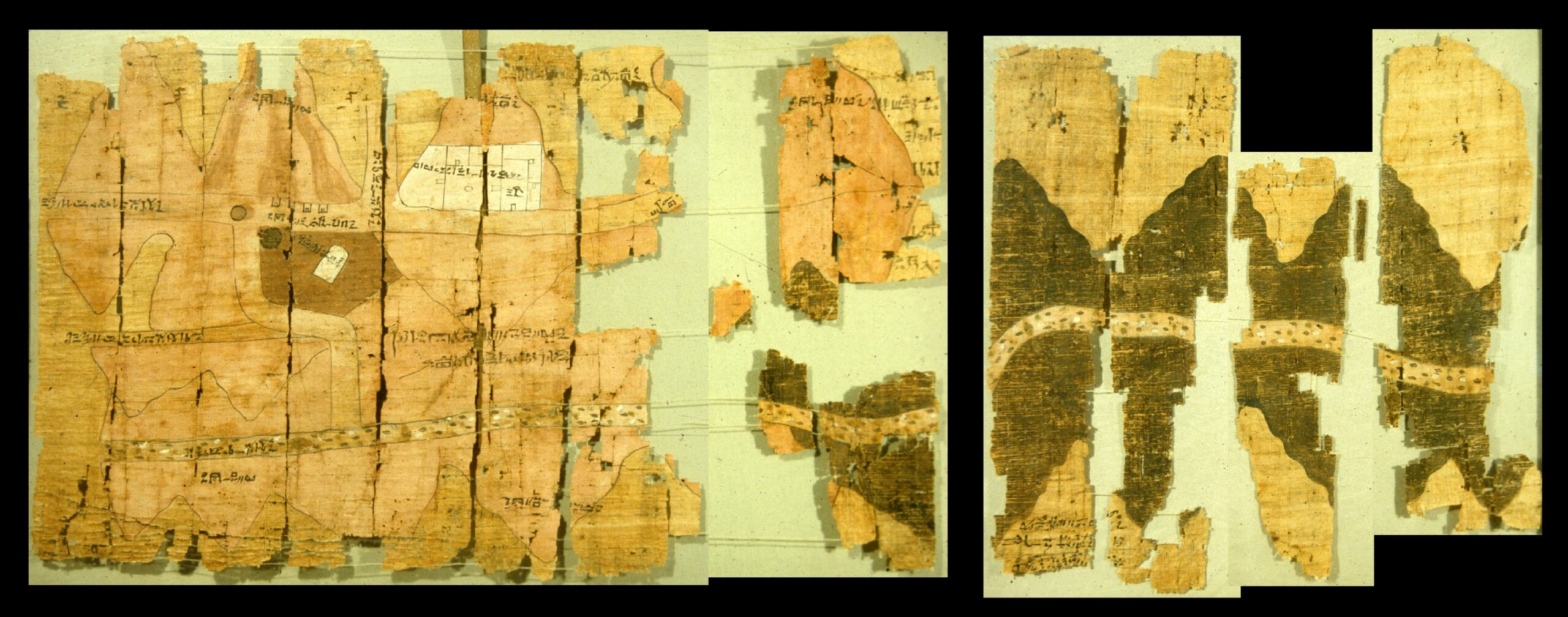 The Turin Papyrus Map (c. 1160 BC)