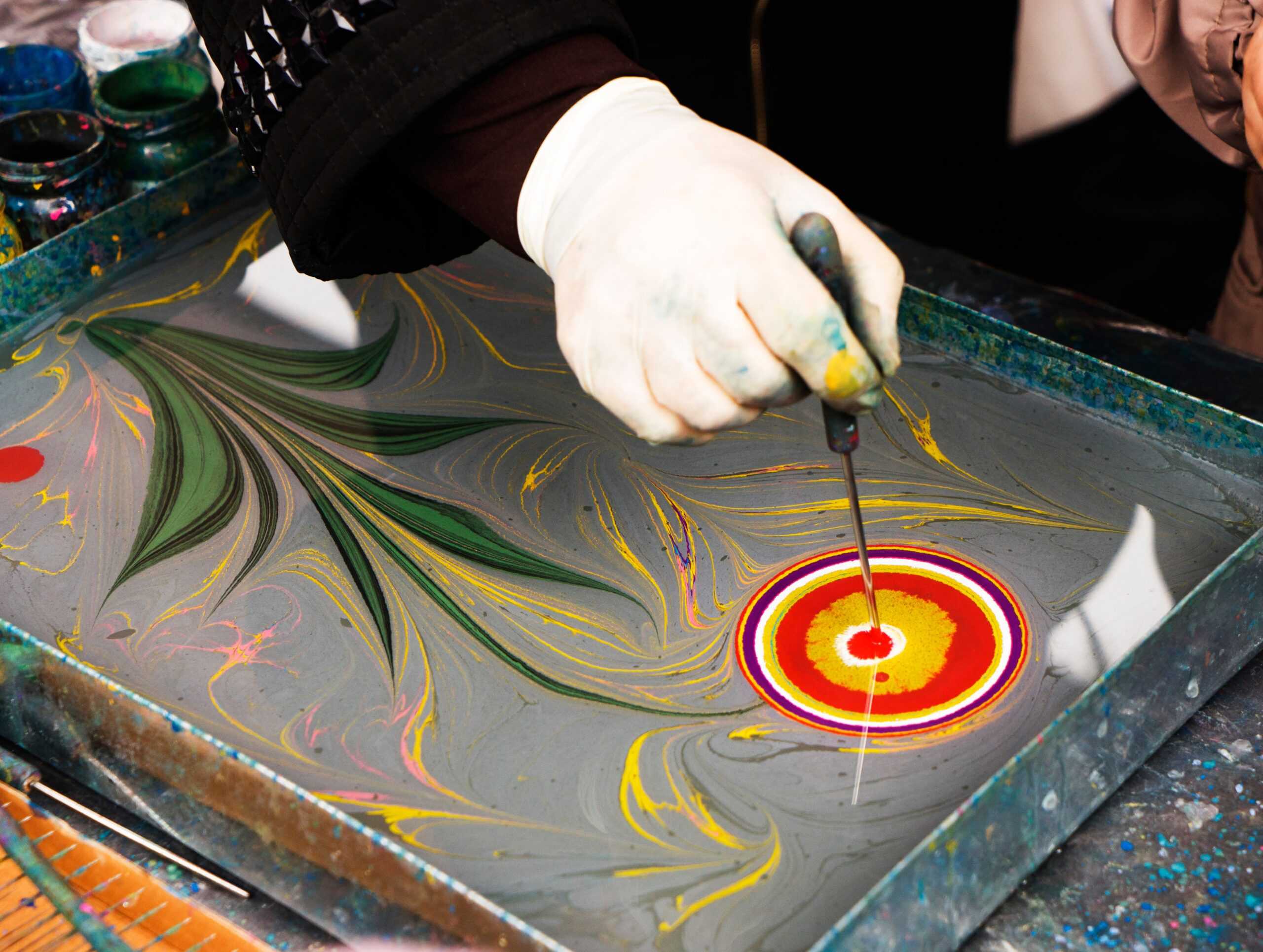 Turkish Marbling (Ebru)