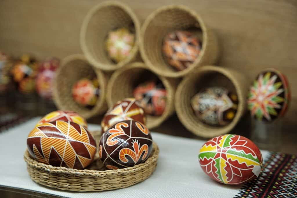 Ukrainian Pysanka Egg Decorating