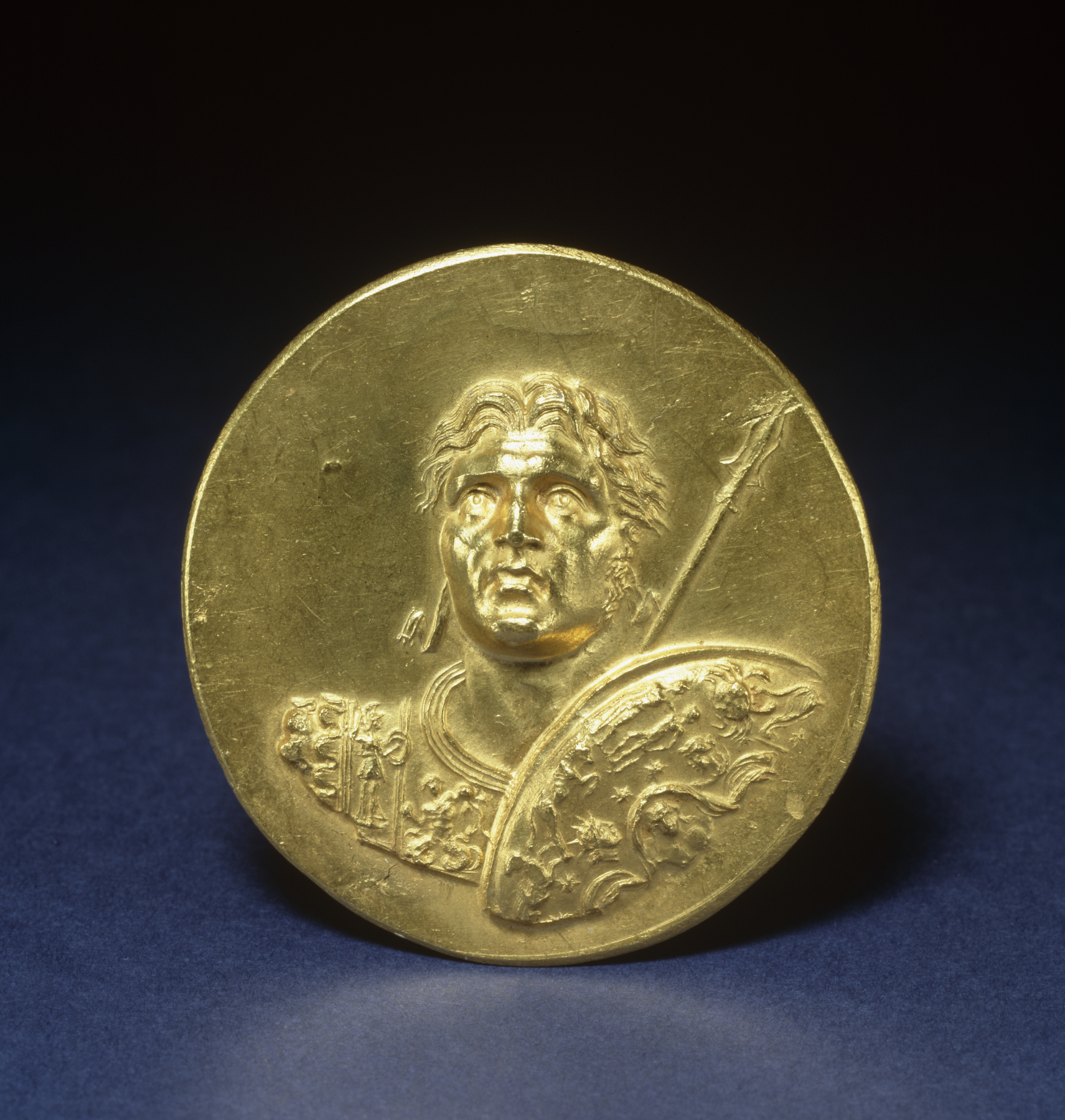 Ancient Greek Alexander the Great Medallion