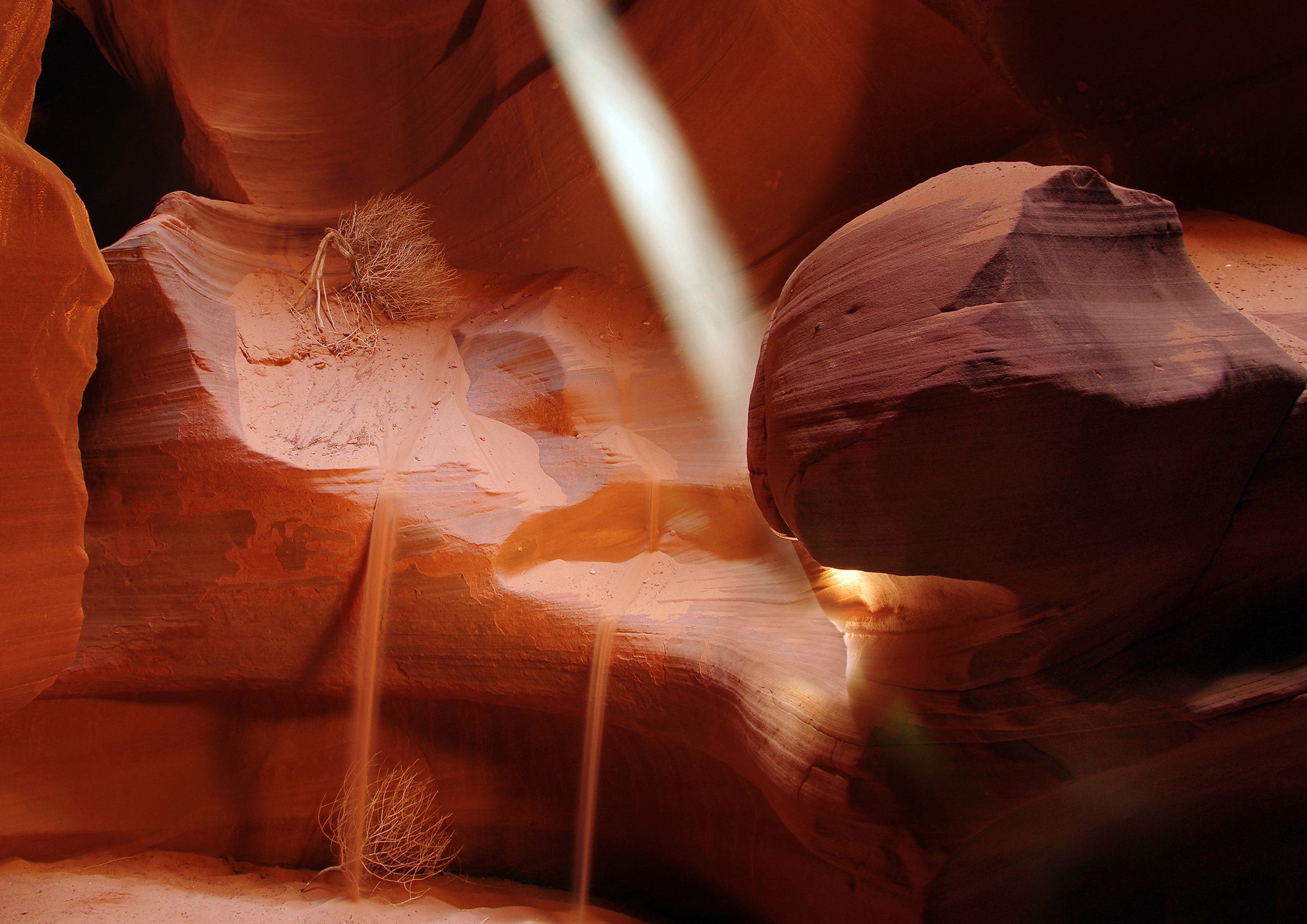 Antelope Canyon Light Beams