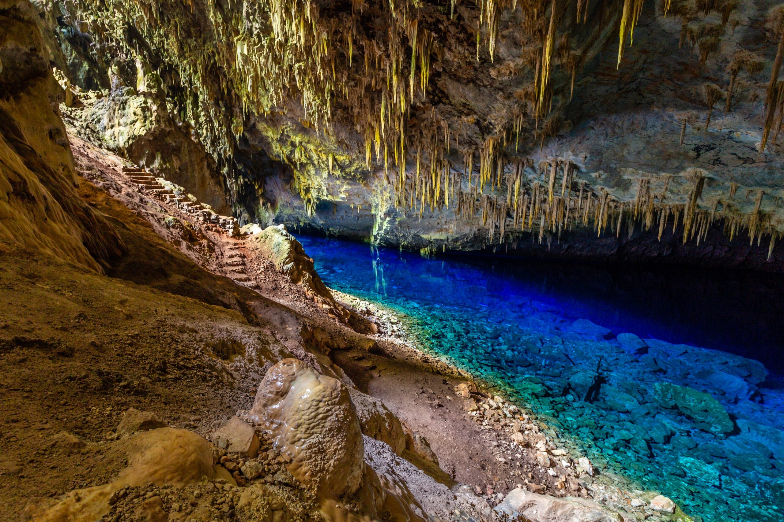 Blue Lake Cave, Brazil