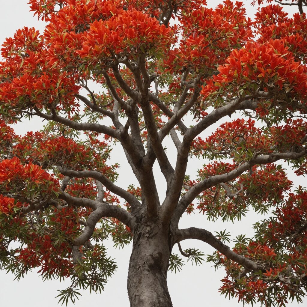 Flame Tree (Brachychiton acerifolius)