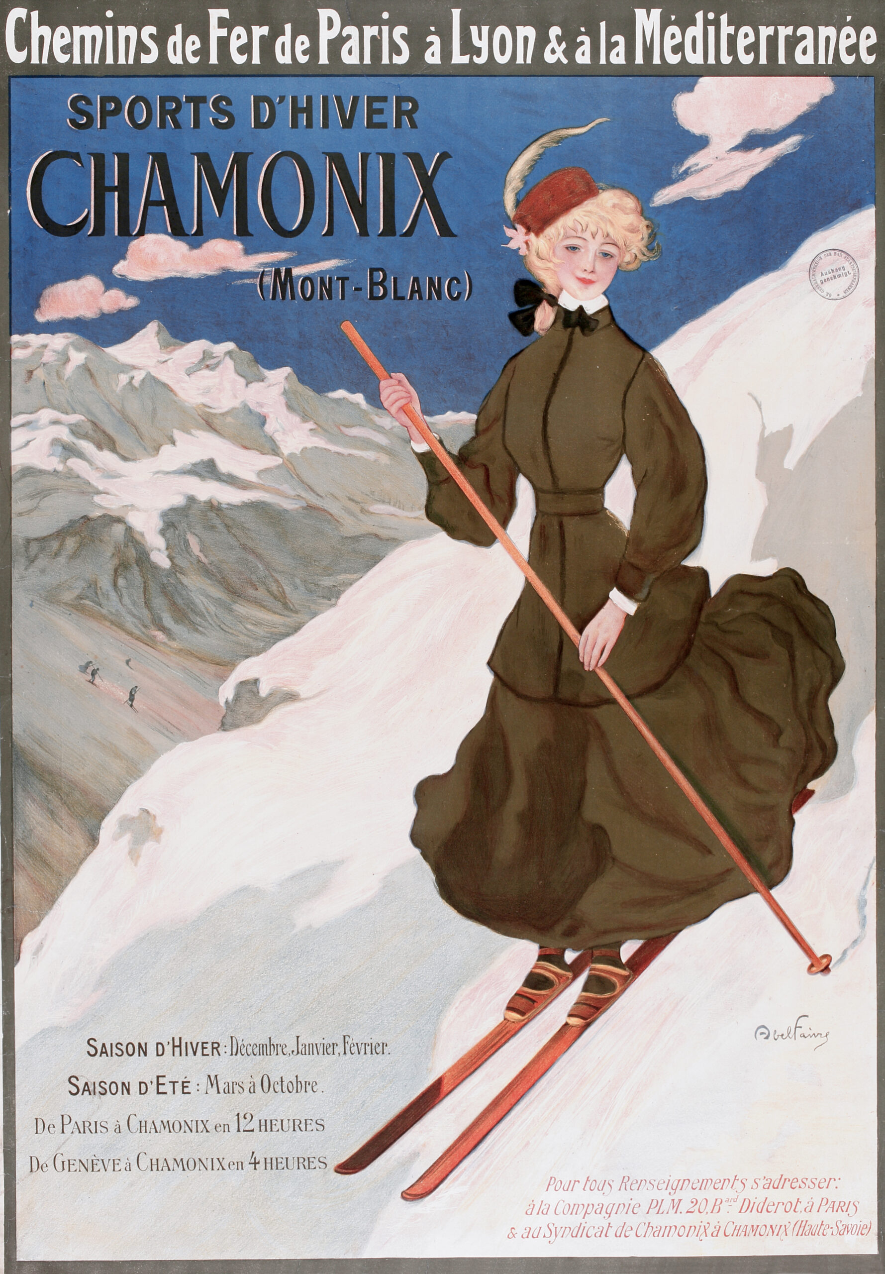 Chamonix Mont Blanc (1905)