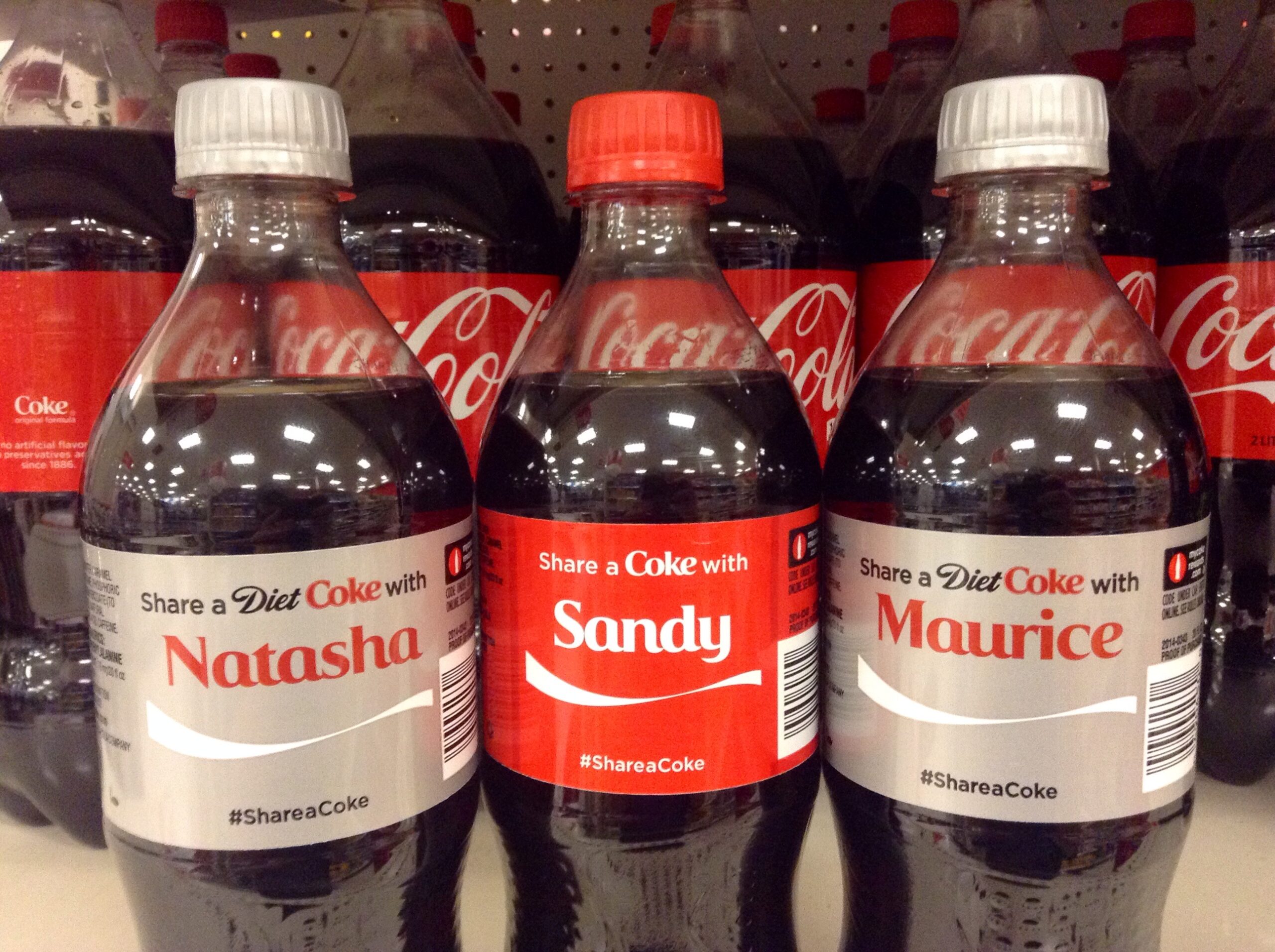 Coca-Cola's Personalized "Share a Coke" Bottles