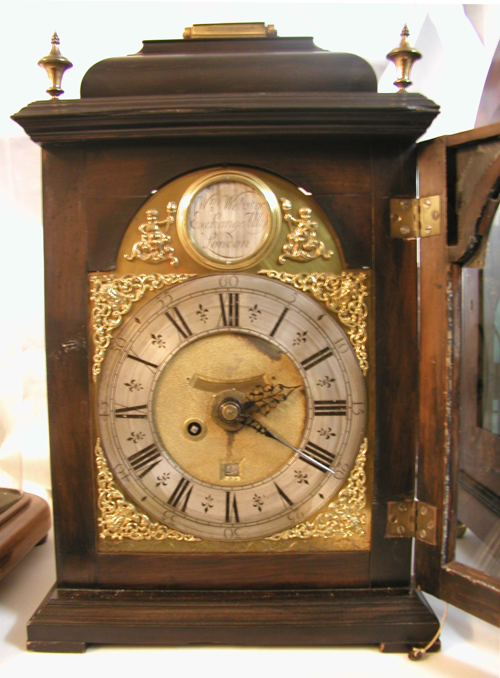 English Georgian Bracket Clock