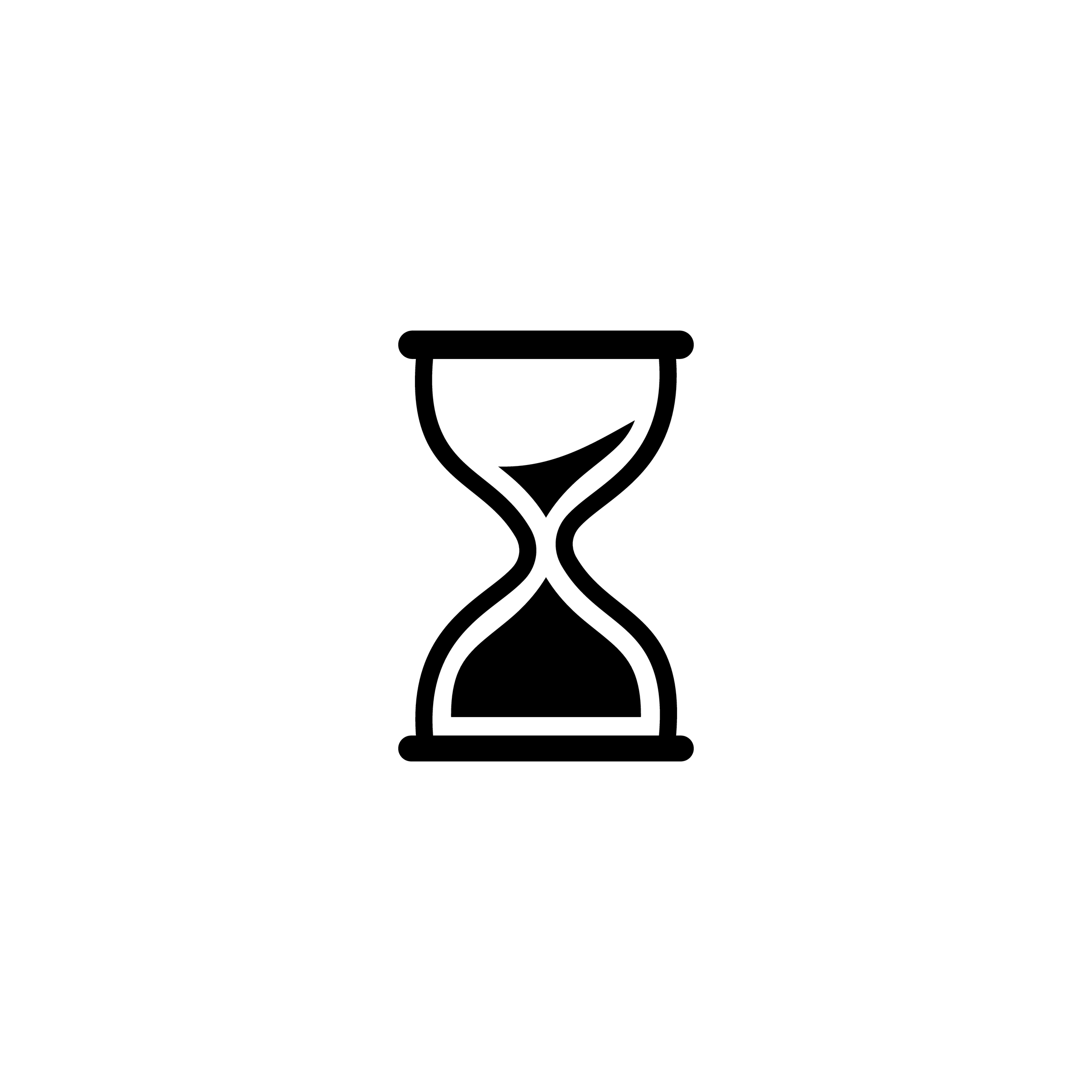 Hourglass symbol