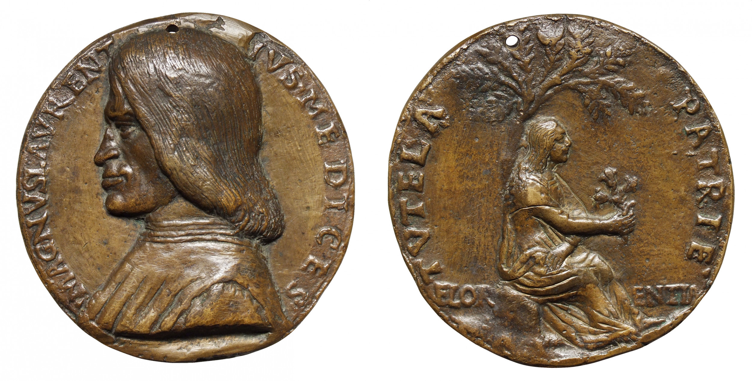 Italian Renaissance Medallion of Lorenzo de Medici