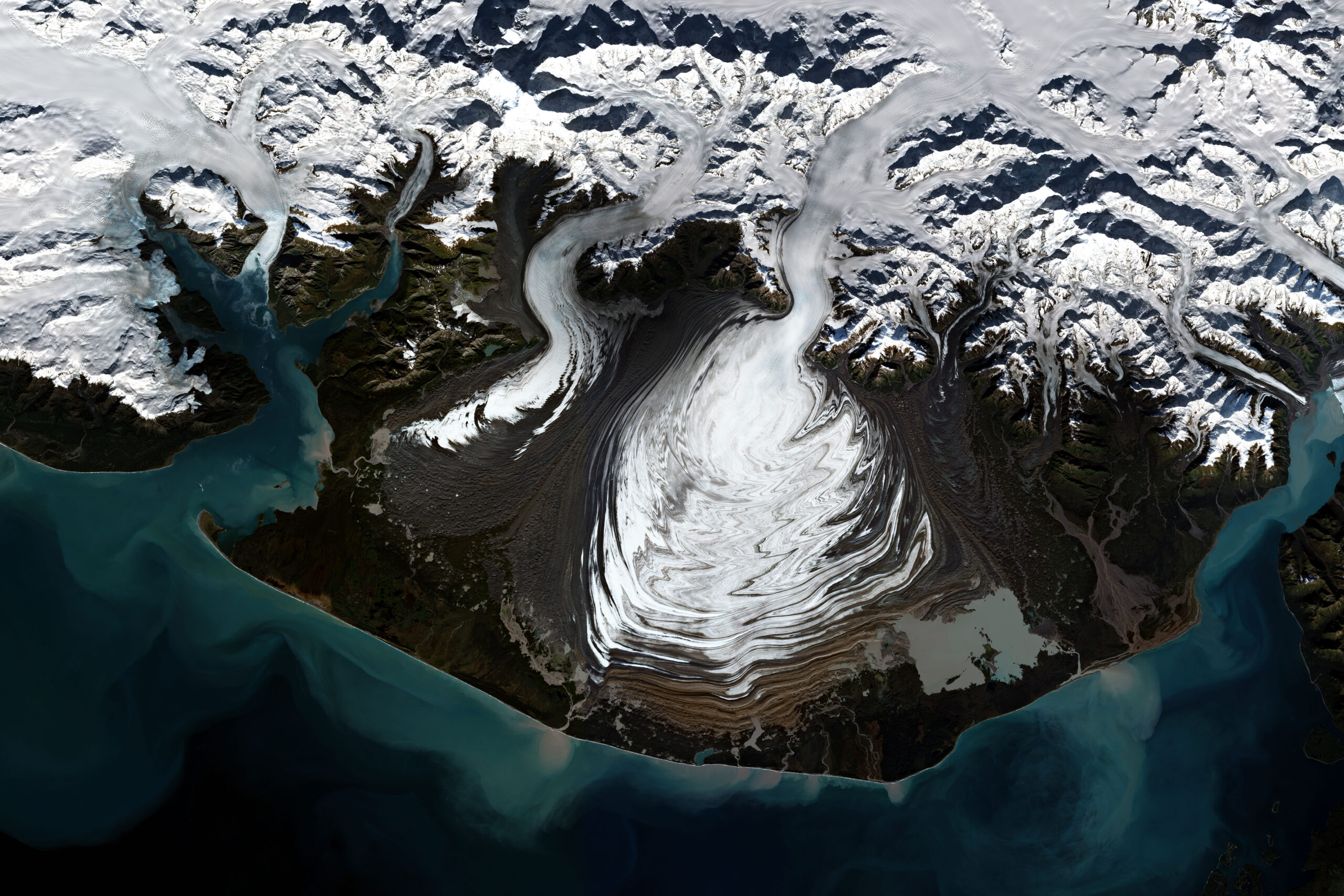 Malaspina Glacier, Alaska, USA