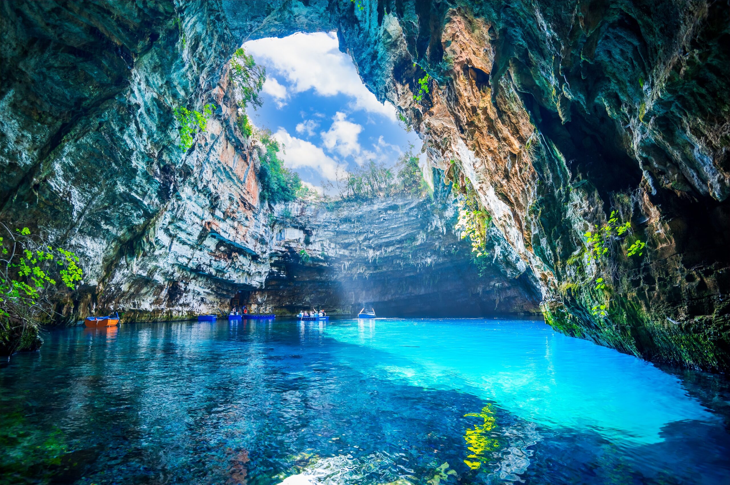 Melissani Cave, Greece