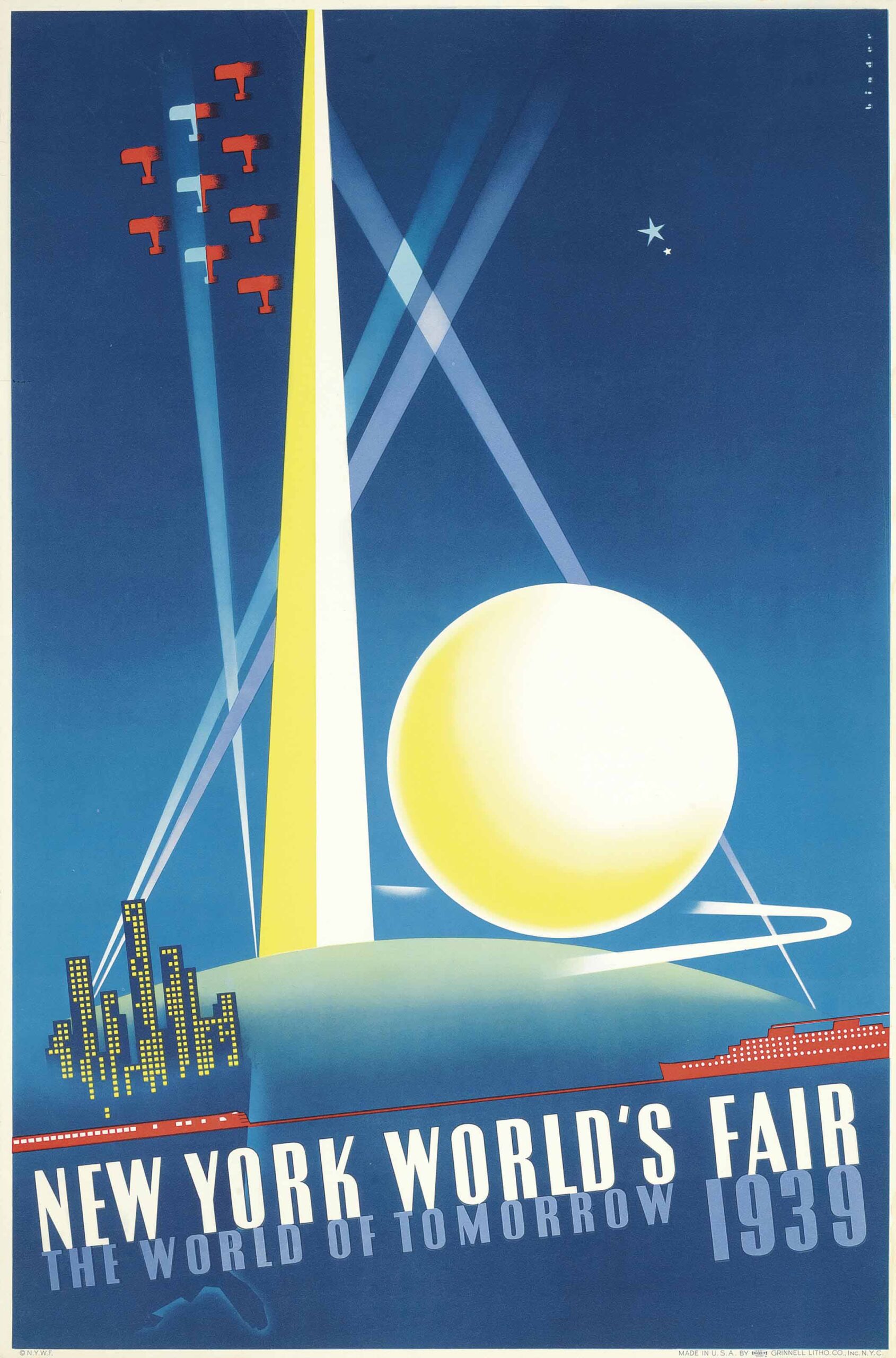 New York World’s Fair poster