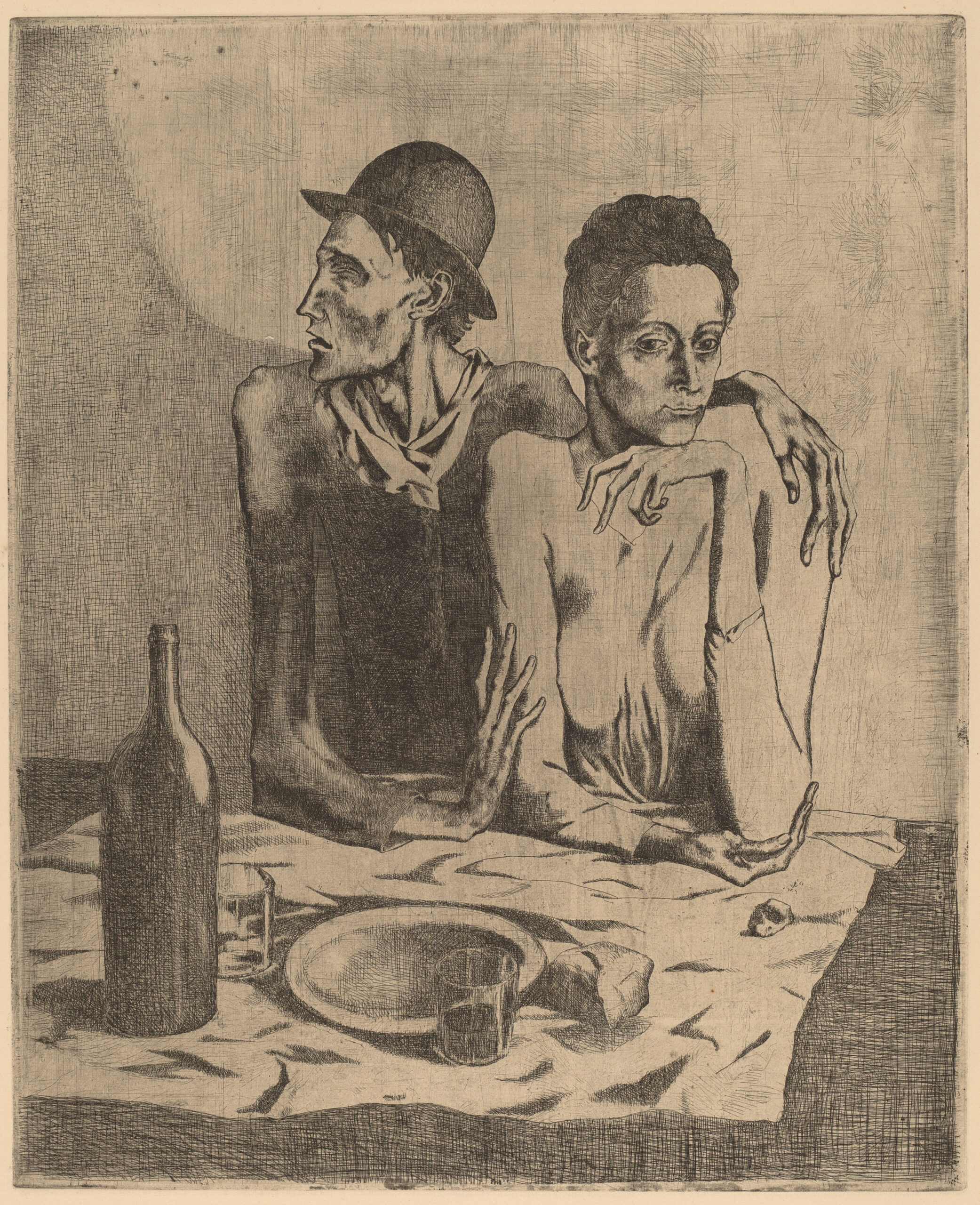 Pablo Picasso, "Le Repas Frugal" – $50,000 to $100,000