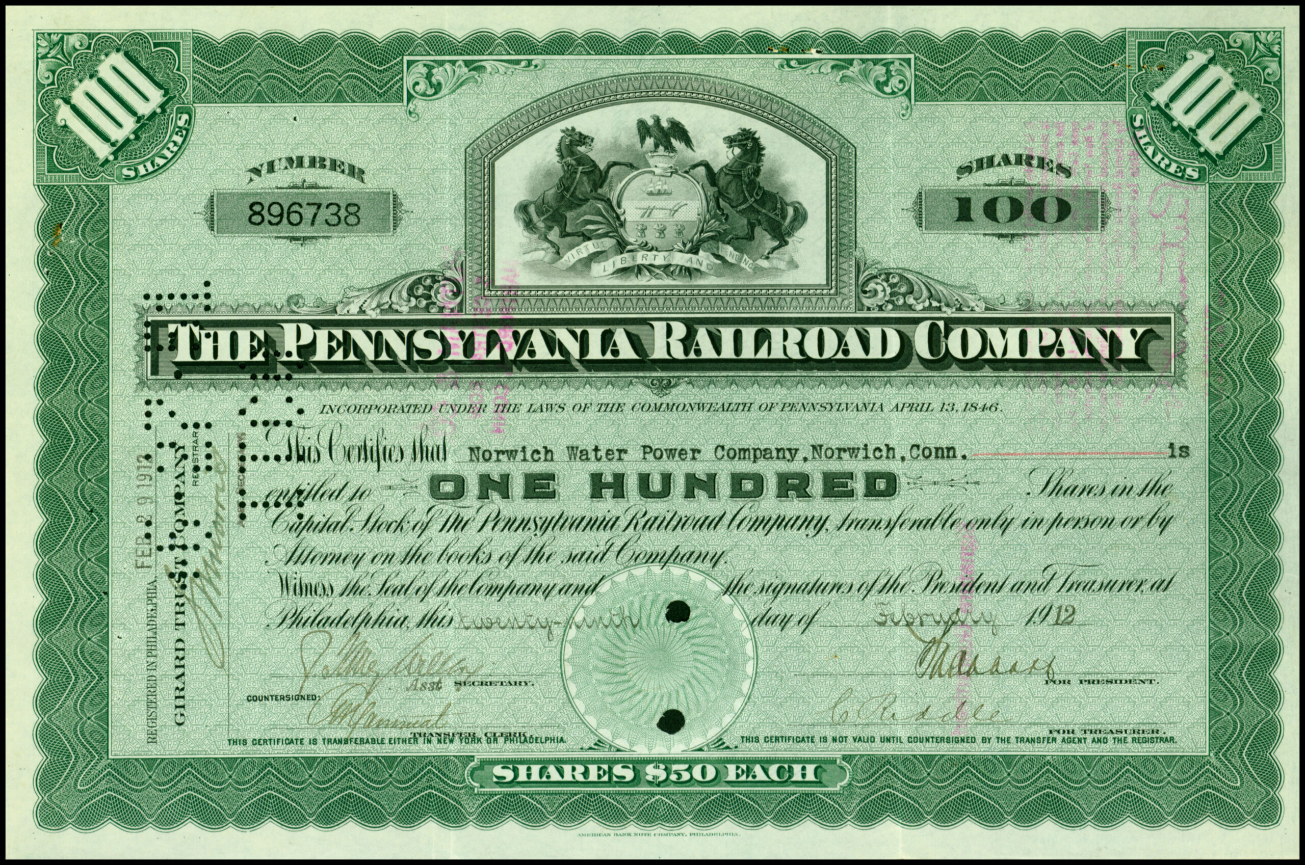 Pennsylvania Railroad Company