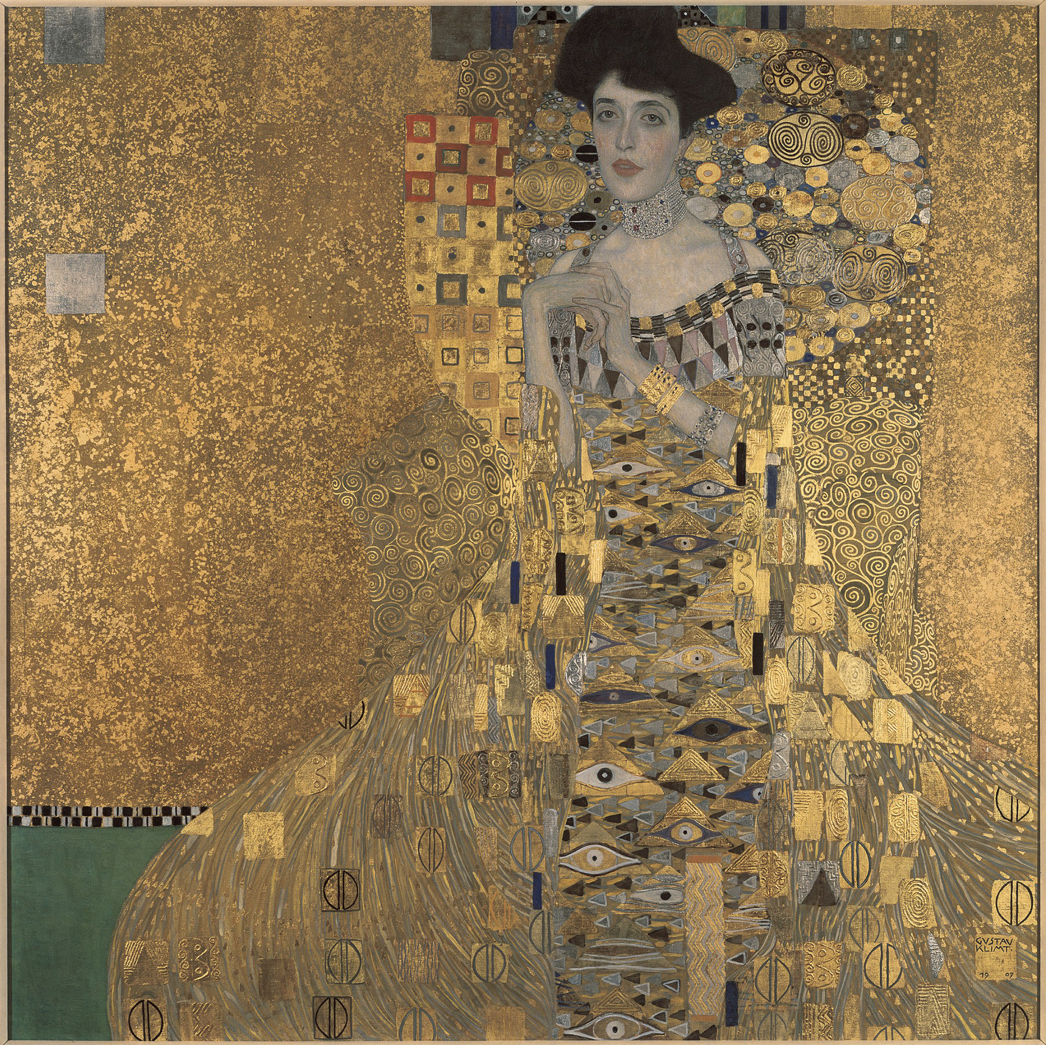 Portrait of Adele Bloch-Bauer I by Gustav Klimt