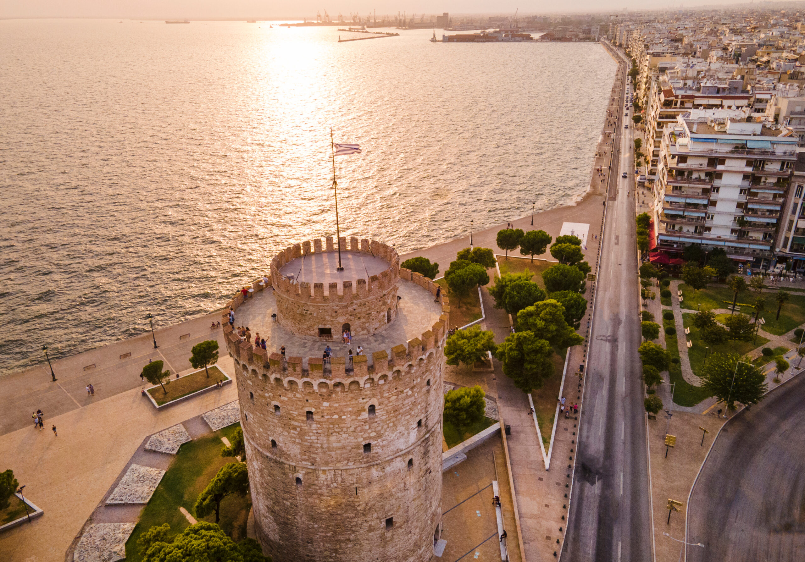 The White Tower of Thessaloniki, Greece