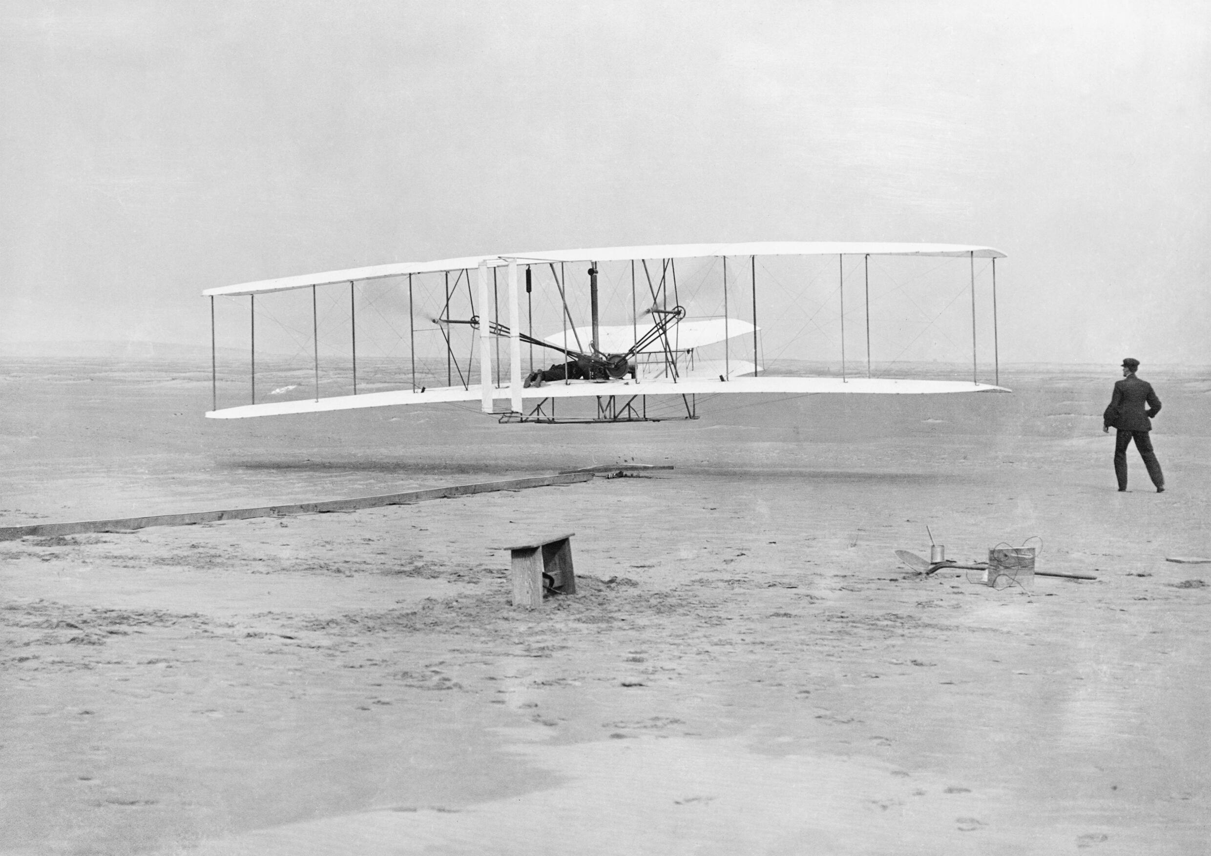 The Wright Brothers’ First Flight (1903)