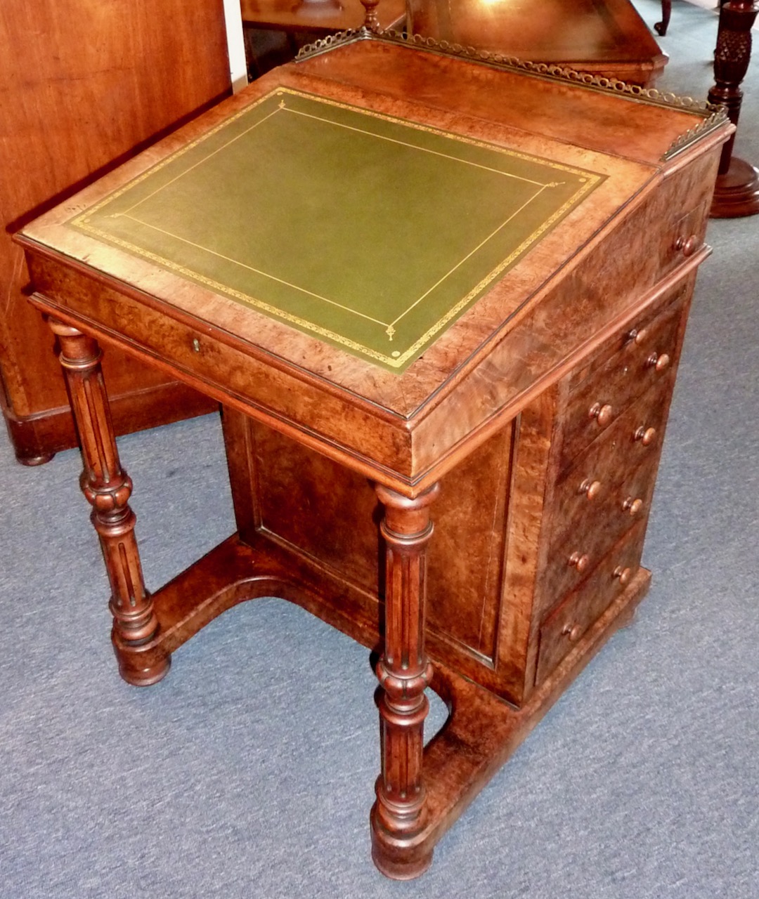 Victorian Davenport Writing Desk – $15,000