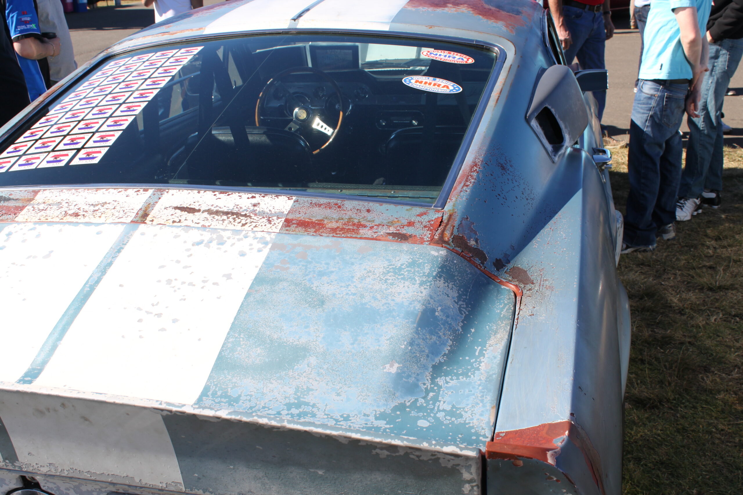 1967 shelby gt500 in barn