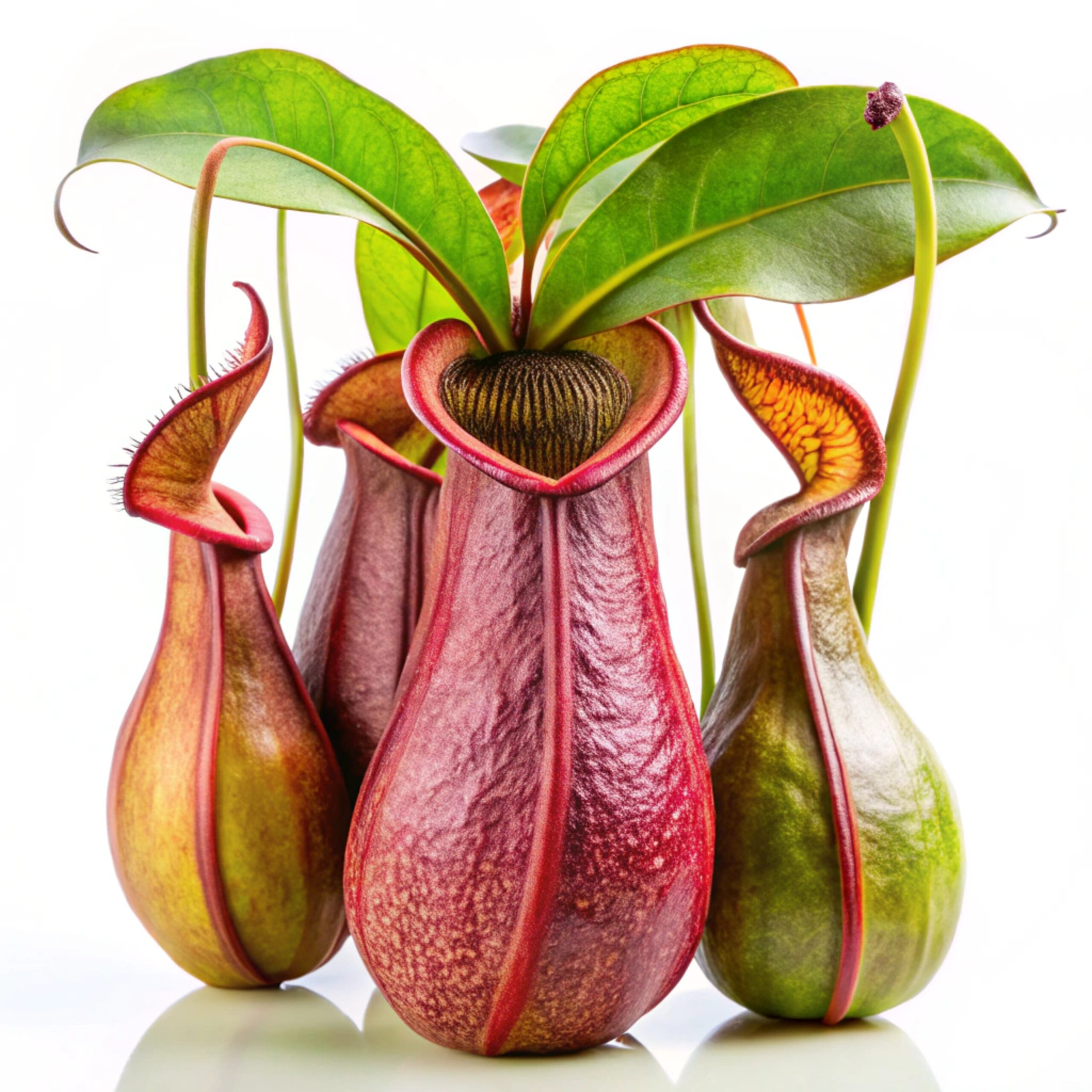 Attenborough's Pitcher Plant (Nepenthes attenboroughii)