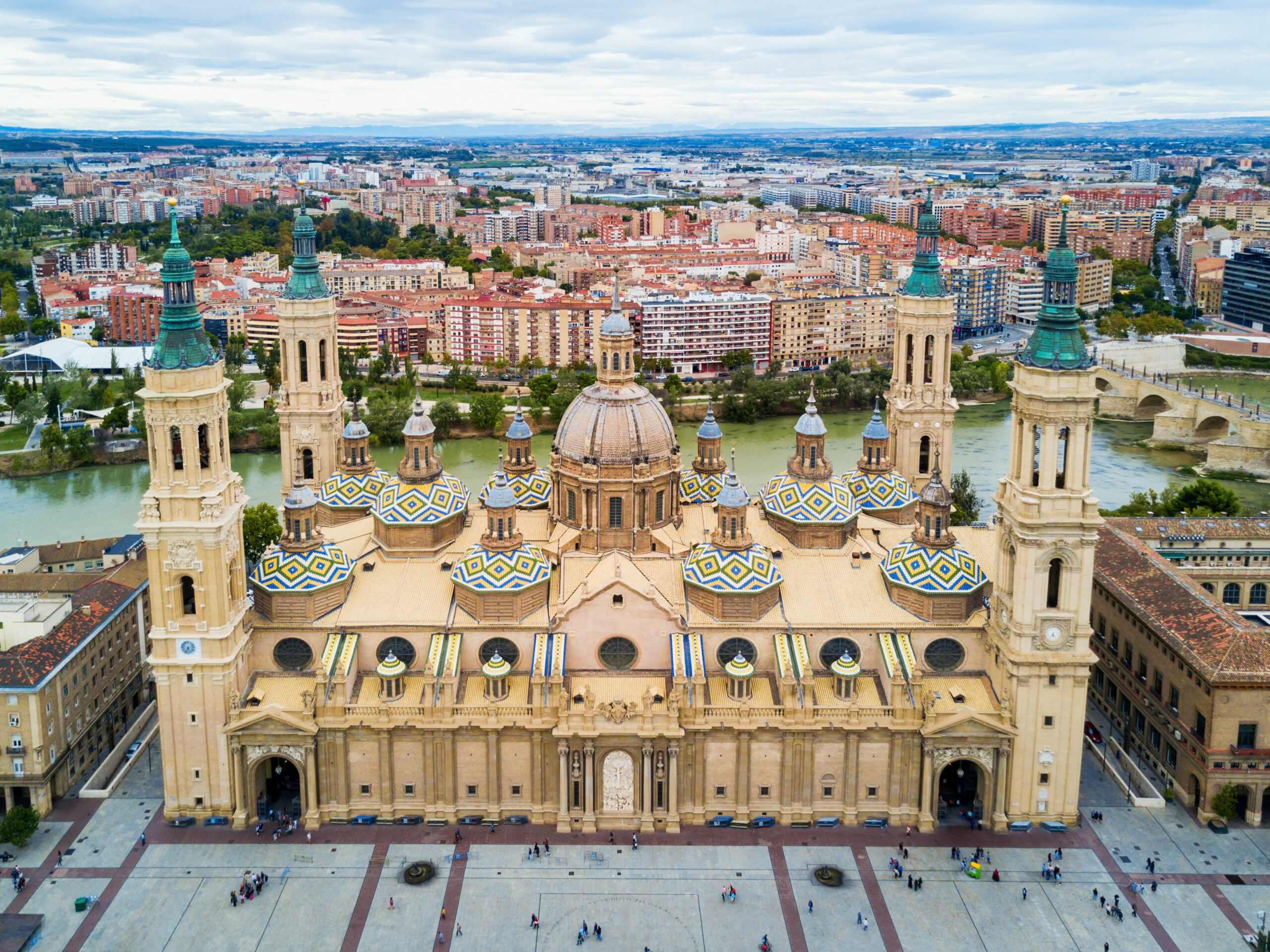 Basilica-Cathedral of Our Lady of the Pillar, Zaragoza, Spain