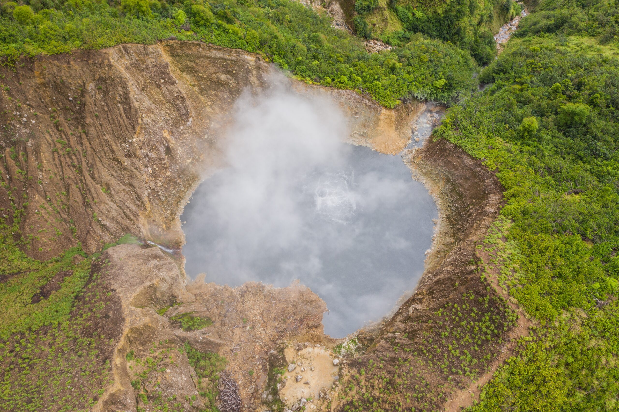 Boiling Lake, Dominica (Naturally Boiling Waters)