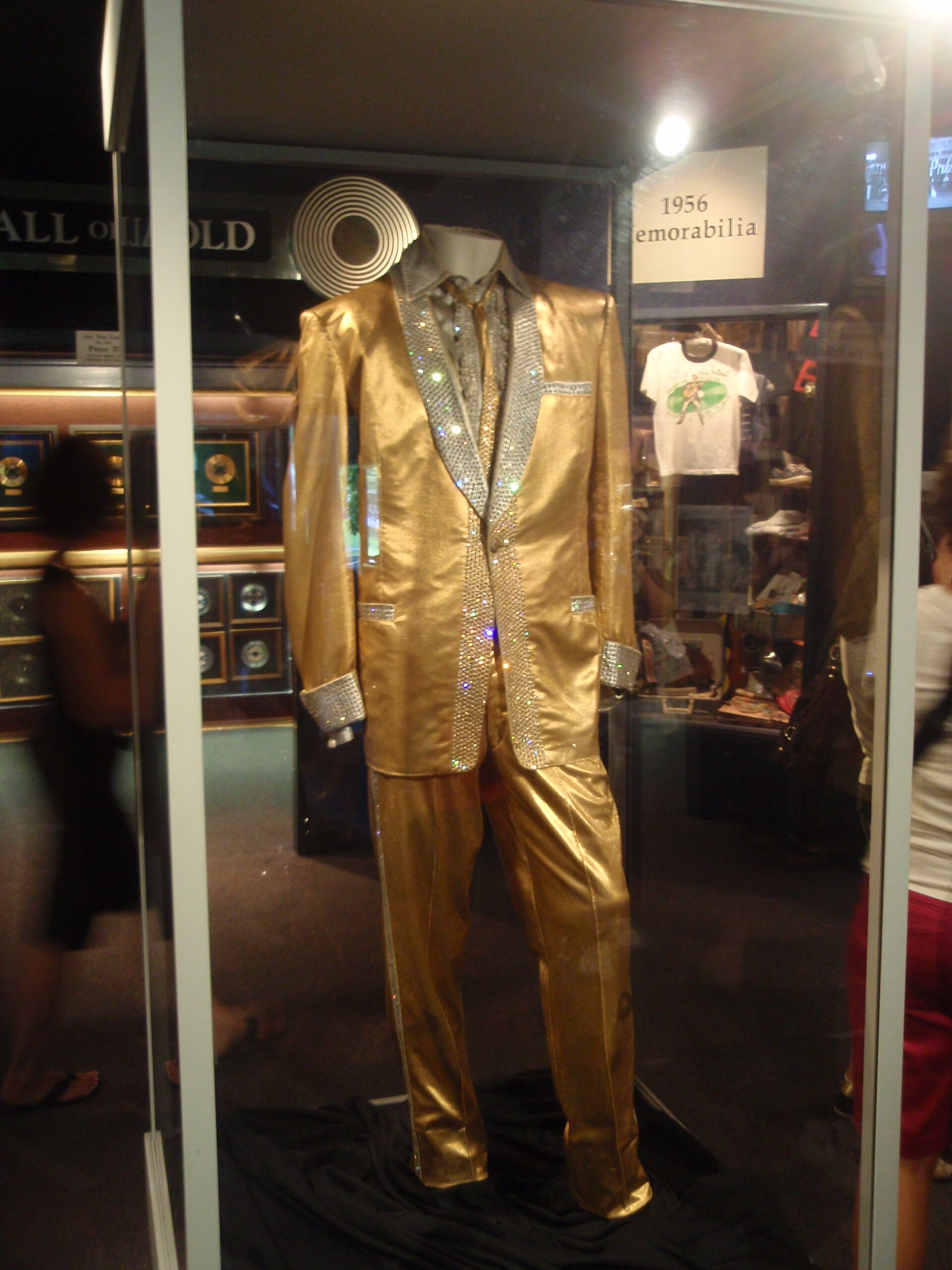 Elvis Presley’s Gold Lamé Suit