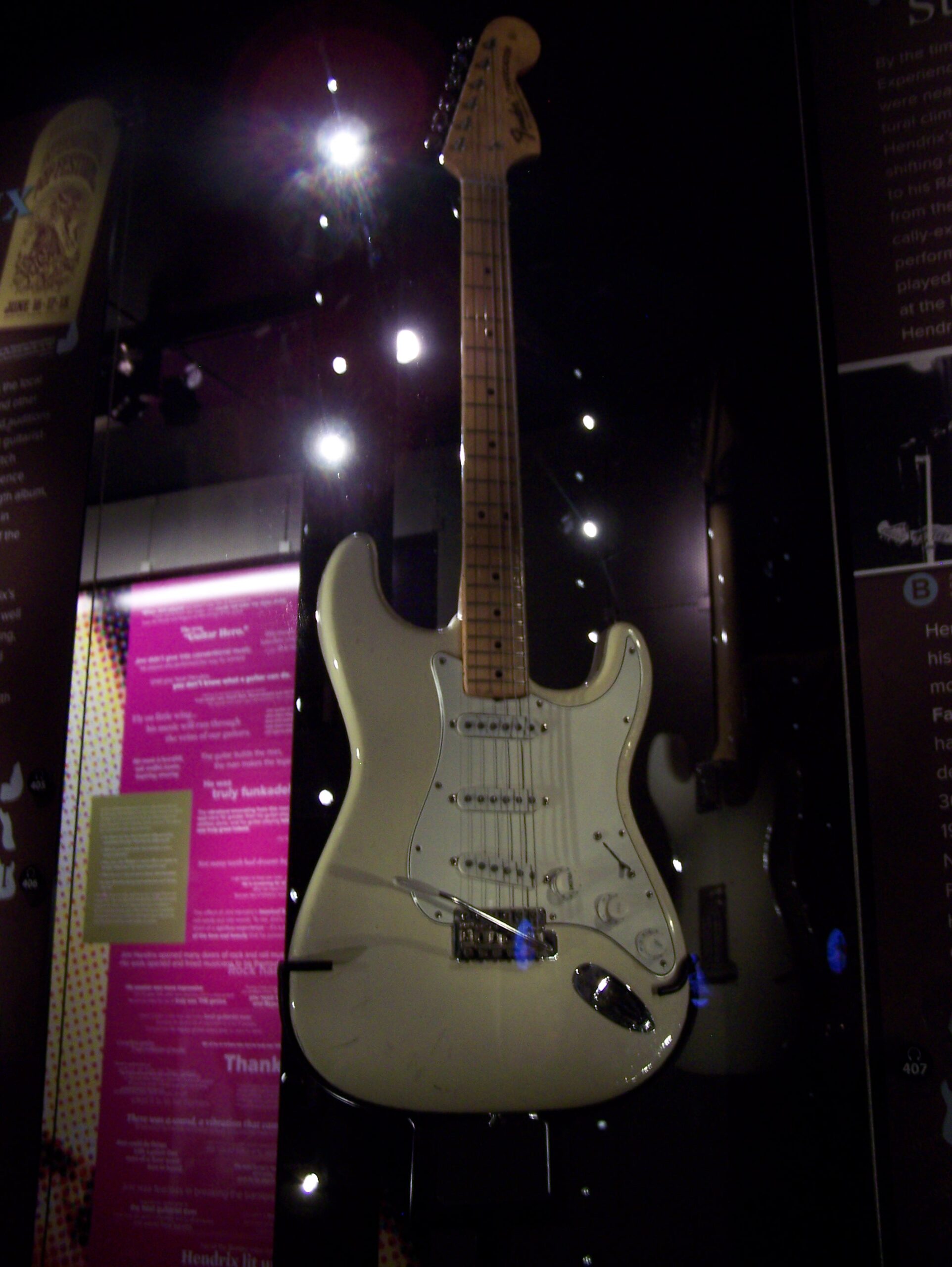 Jimi Hendrix’s Fender Stratocaster Guitar