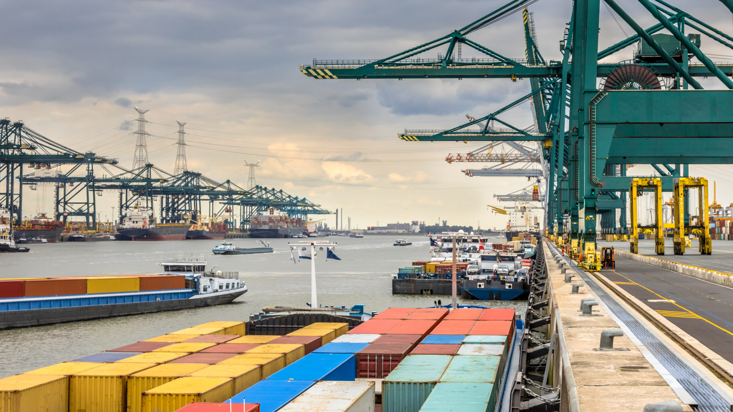 Port of Antwerp, Belgium