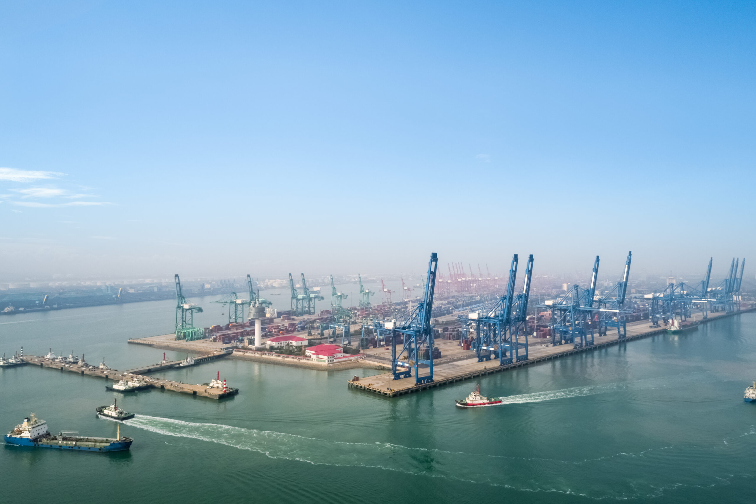 Port of Tianjin, China