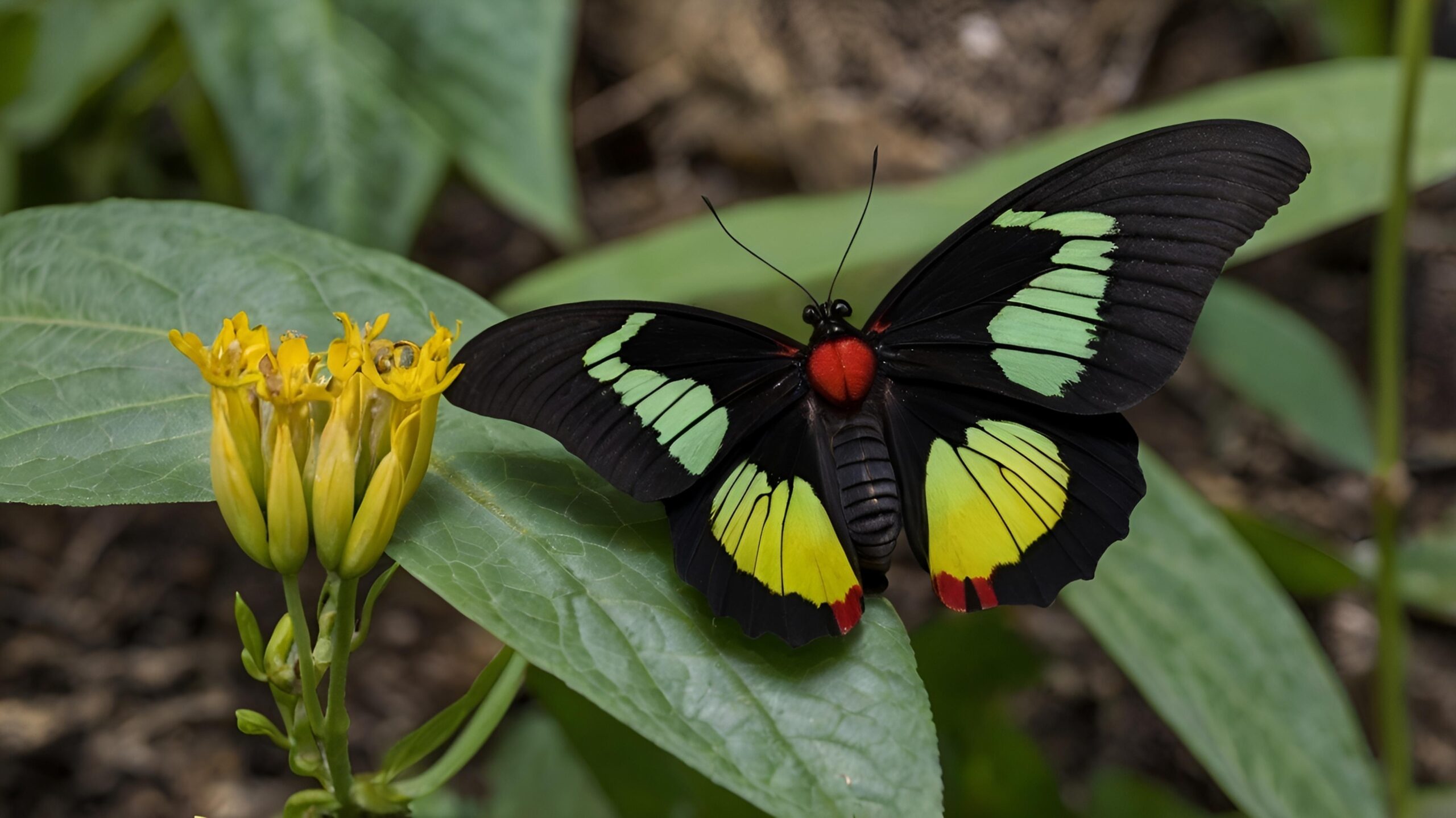 Queen Alexandra’s Birdwing Butterfly