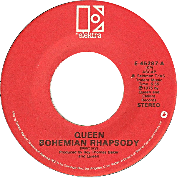 Queen – Bohemian Rhapsody (Rare 7-Inch, EMI)